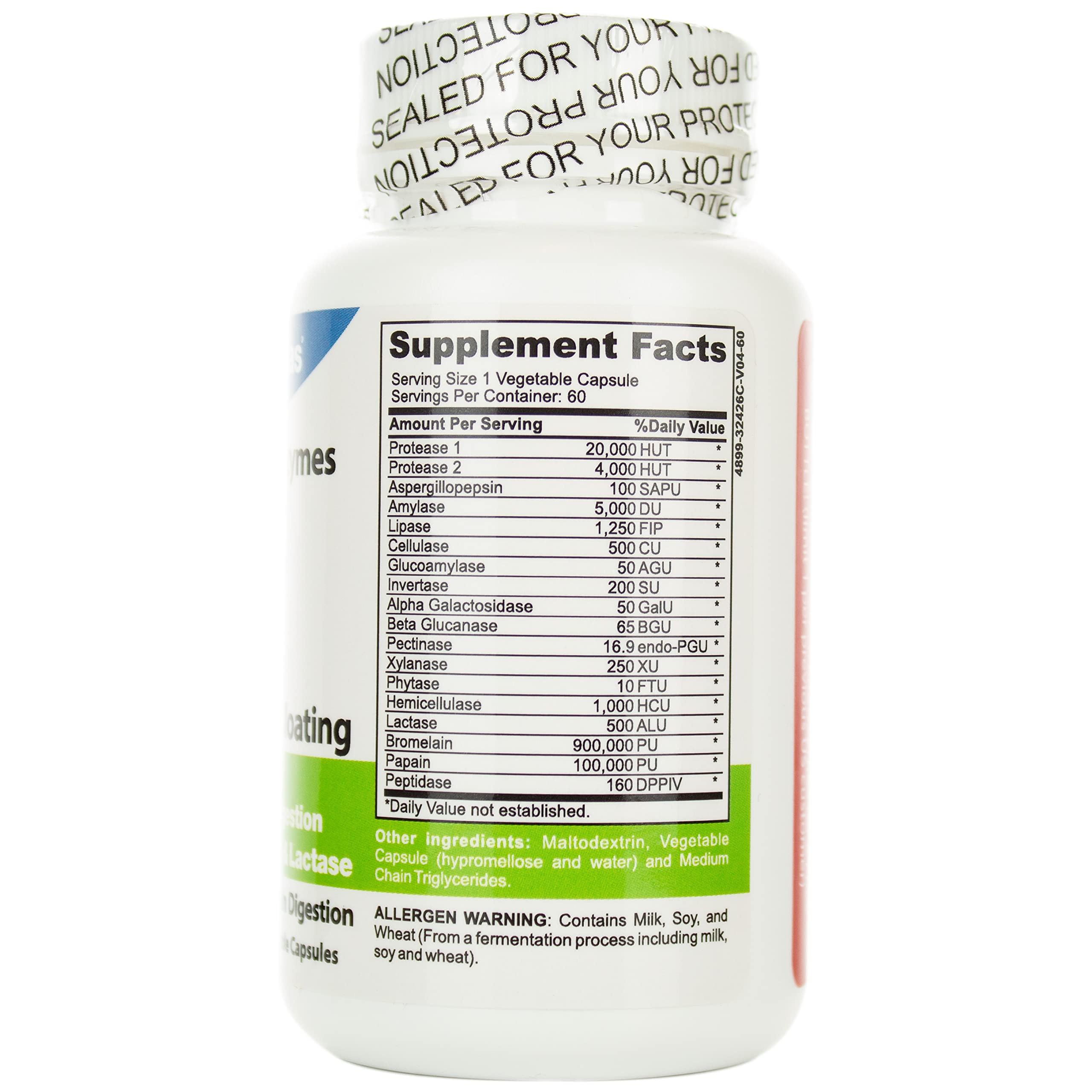DrFormulas Digestive Enzymes for Bloating Relief, Gas, Lactose Intolerance DrFormulasAu supplements