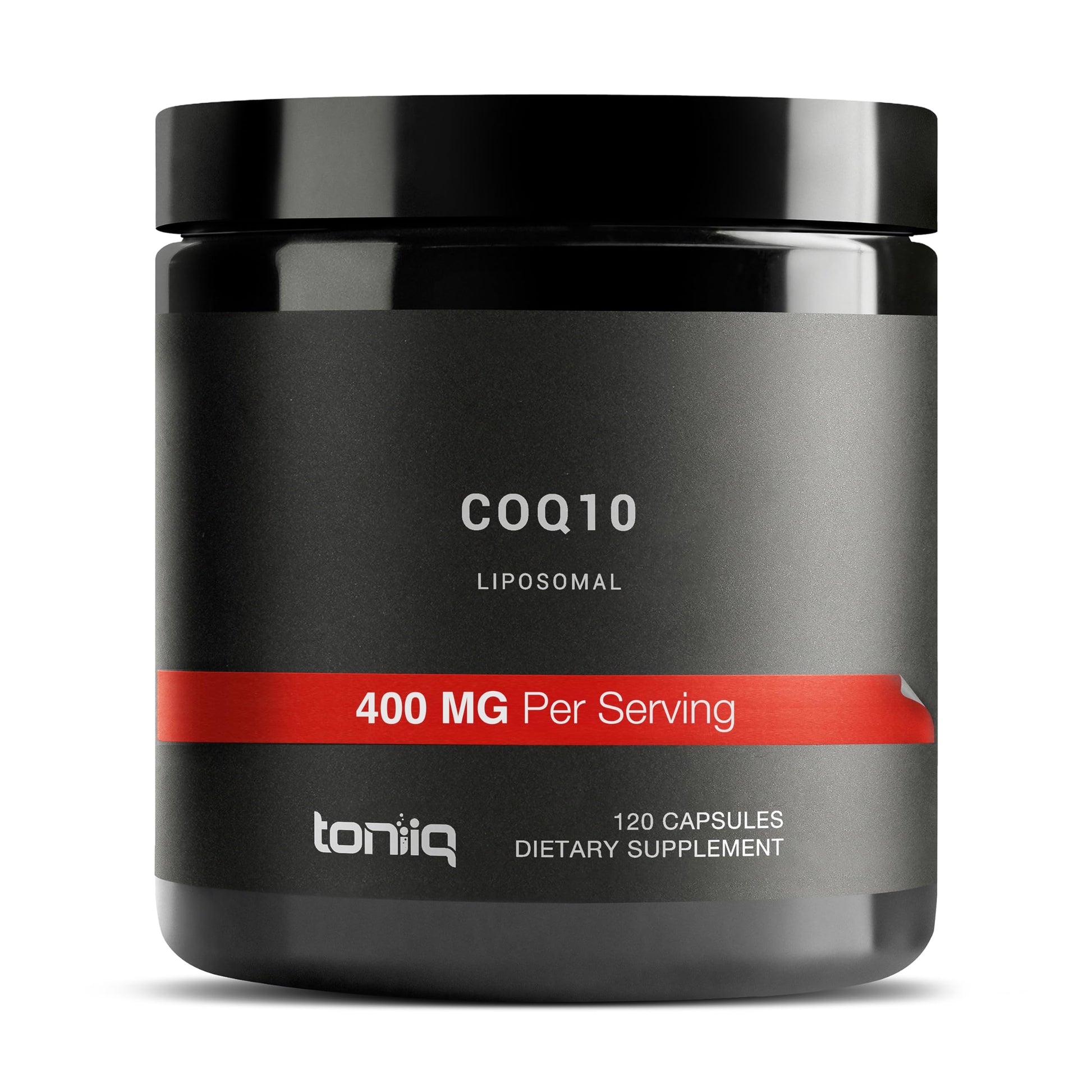 Toniiq CoQ10 400mg Extra Strength - Ultra High Purity - Liposomal for Superior Absorption - 98% Purified - Third-Party Tested, 120 Veggie Capsules ToniiqAu supplements