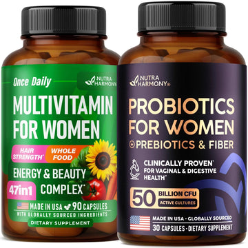 NUTRAHARMONY Multivitamins & Probiotics for Women NUTRAHARMONYAu supplements