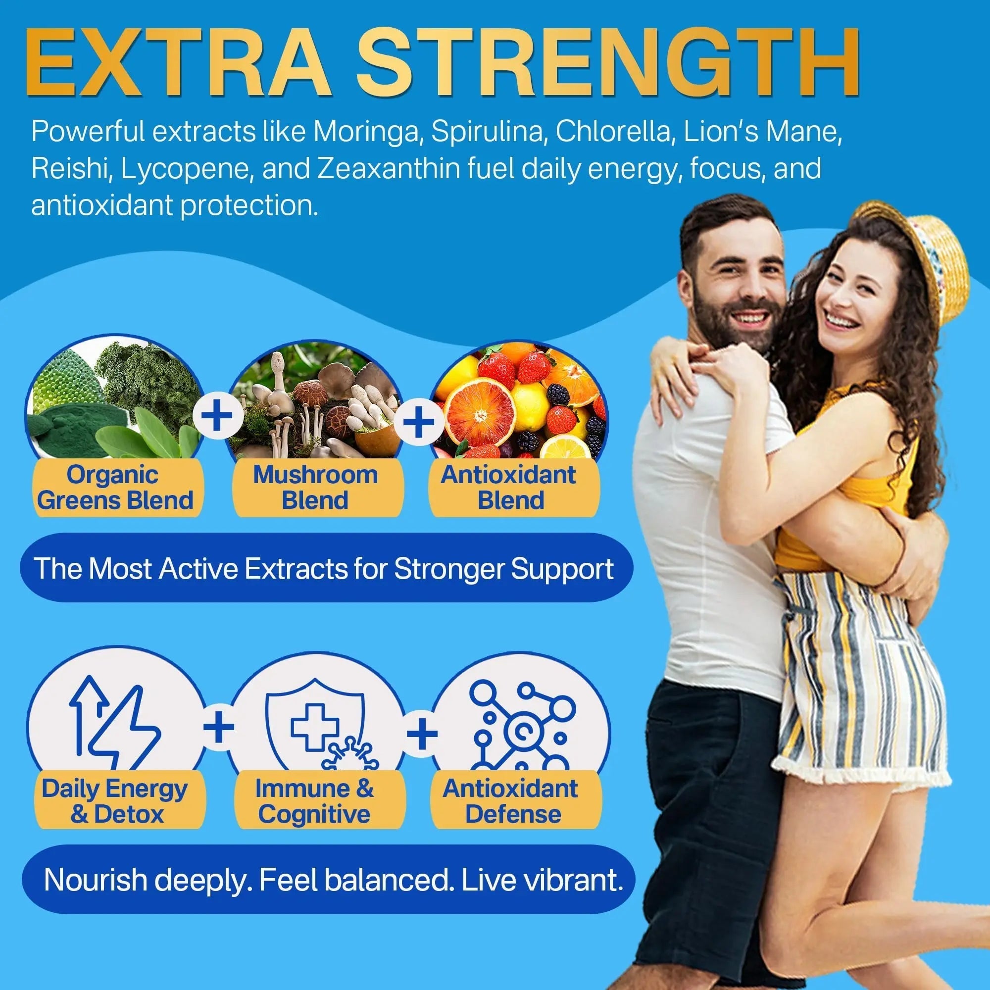 Methylated Multivitamin for Men & Women Gummies + Greens & Mushroom Blend, Methylfolate & B12, TMG, Choline LILICAREAu supplements