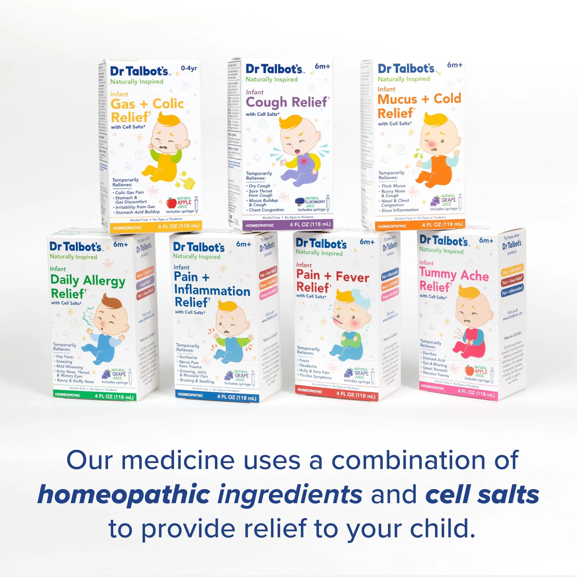 Dr. Talbot's Infant Pain and Fever Relief Liquid Medicine - 4 fl oz - 6+ Months - Grape Juice Flavor - No Alcohol, Dyes, or Parabens - Baby Essentials Dr. Talbot'sAu supplements