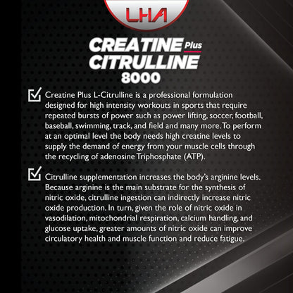 Essential Alternatives Pro Series Force Creatine + Citruline 8000. Strenght & Stamina Essential AlternativesUS supplements