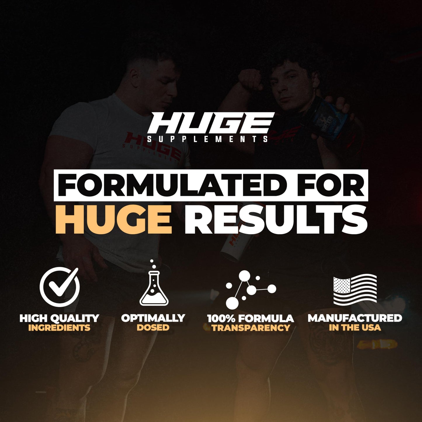 Huge Supplements Whey Protein Concentrate Powder - 25g Protein Per Serving Huge SupplementsUS supplements