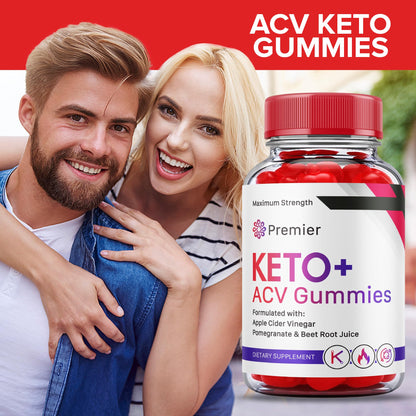 (3 Pack) Premier Keto Acv Gummies Advanced Formula, Premier Keto + Acv Gummies Plus VitakingUS supplements