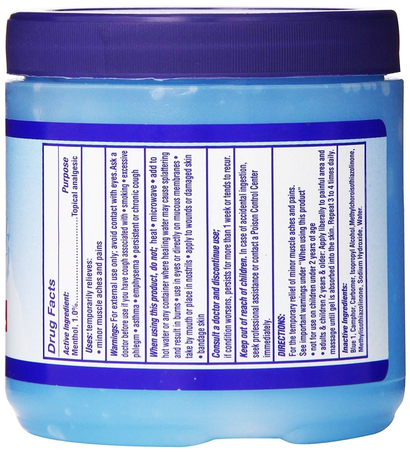 ARCTIC ICE Set of 3 Pain Relief Analgesic Gels! 8oz Each! Temporarily Relieves Muscle Aches, Backaches, Strains, Sprains, Arthritis, Bruises, Sports Injuries! Made in USA! (3) ARCTIC ICEAu supplements