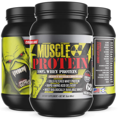 COLOSSAL LABS Whey Protein Powder [15 lbs/Pack of 1]– Peanut Butter-Chocolate Protein COLOSSAL LABSUS supplements