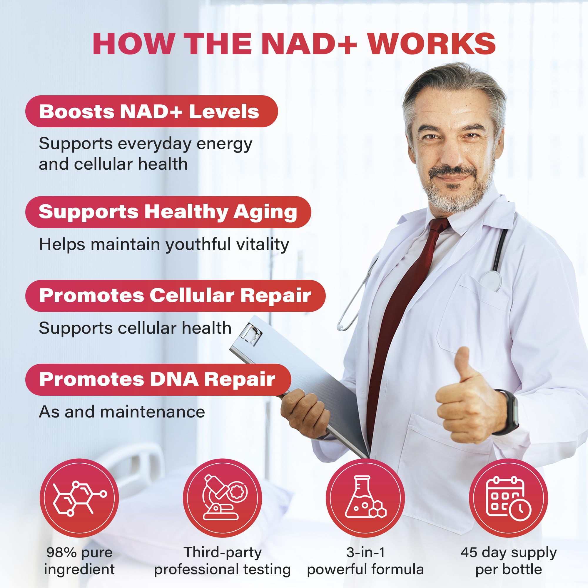 NAD+ 1000mg Liquid Packets Supplement - Premium Nicotinamide Riboside & Resveratrol for Cellular Energy,Advanced NAD Booster for Men & Women (90 Pocket) zoooneAu supplements