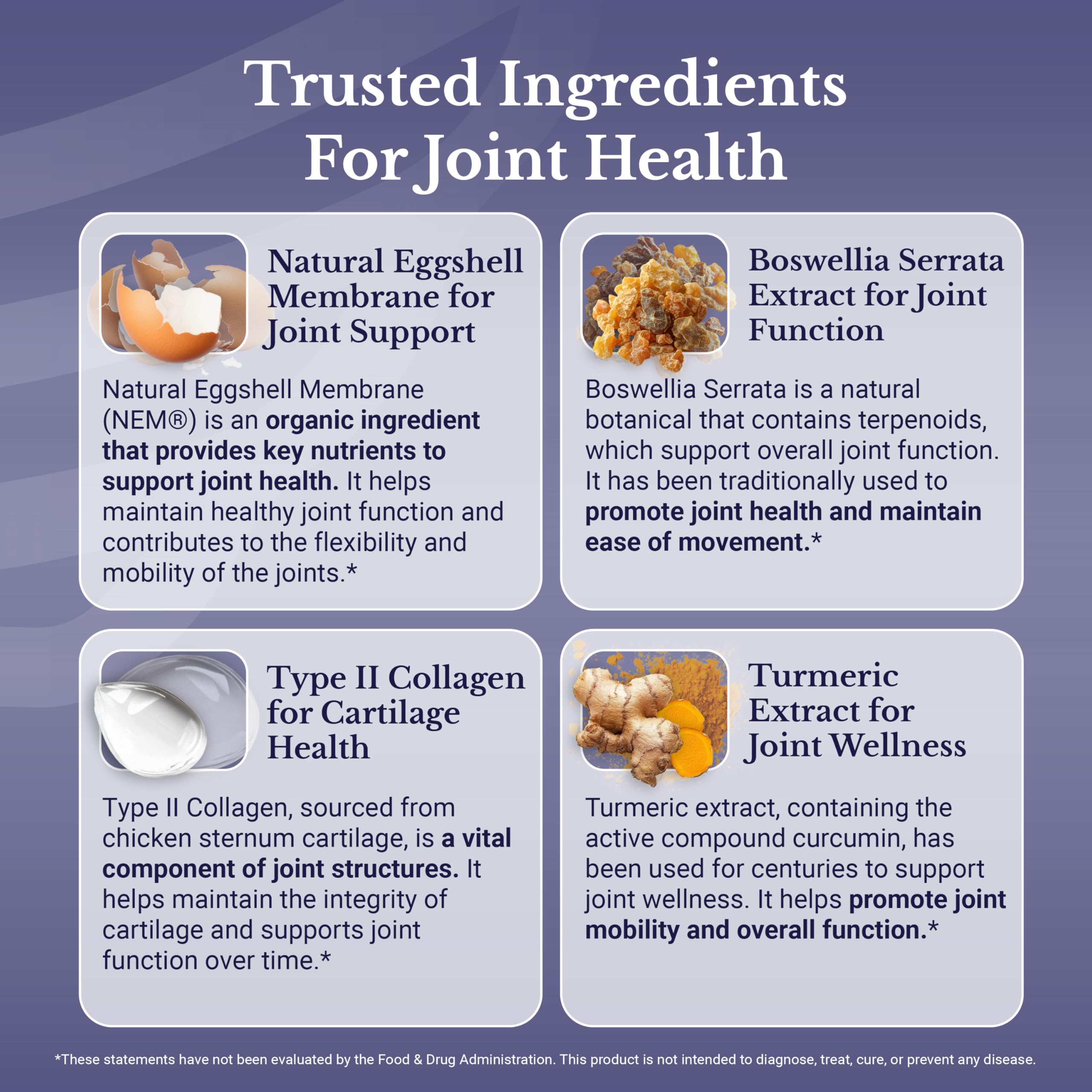 NATION HEALTH MD Joint Complex - Joint & Cartilage Health - Joint Support Supplement with Calcium, NEM Eggshell Membrane, Boswellia Serrata - Knee Supplements for Men & Women, 60 Capsules NATION HEALTH MDAu supplements