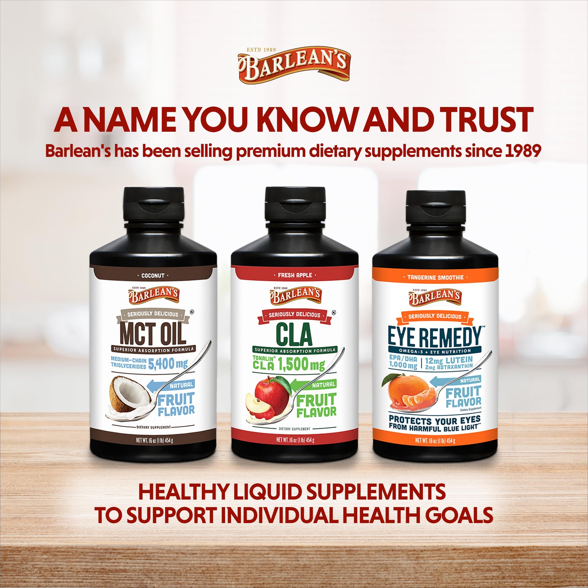 Barlean's Fresh Apple with 1,500 mg of Tonalin CLA - Gluten-Free, Vegan, Kosher Barlean'sAu supplements