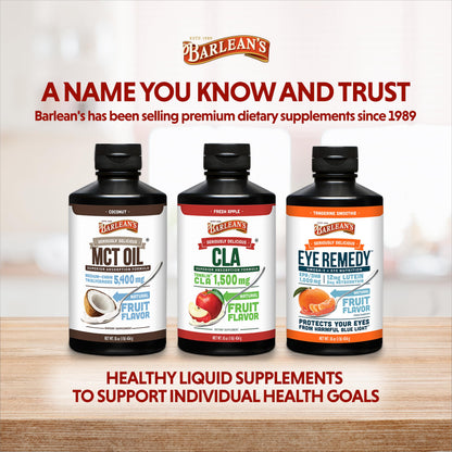 Barlean's Fresh Apple with 1,500 mg of Tonalin CLA - Gluten-Free, Vegan, Kosher Barlean'sUS supplements