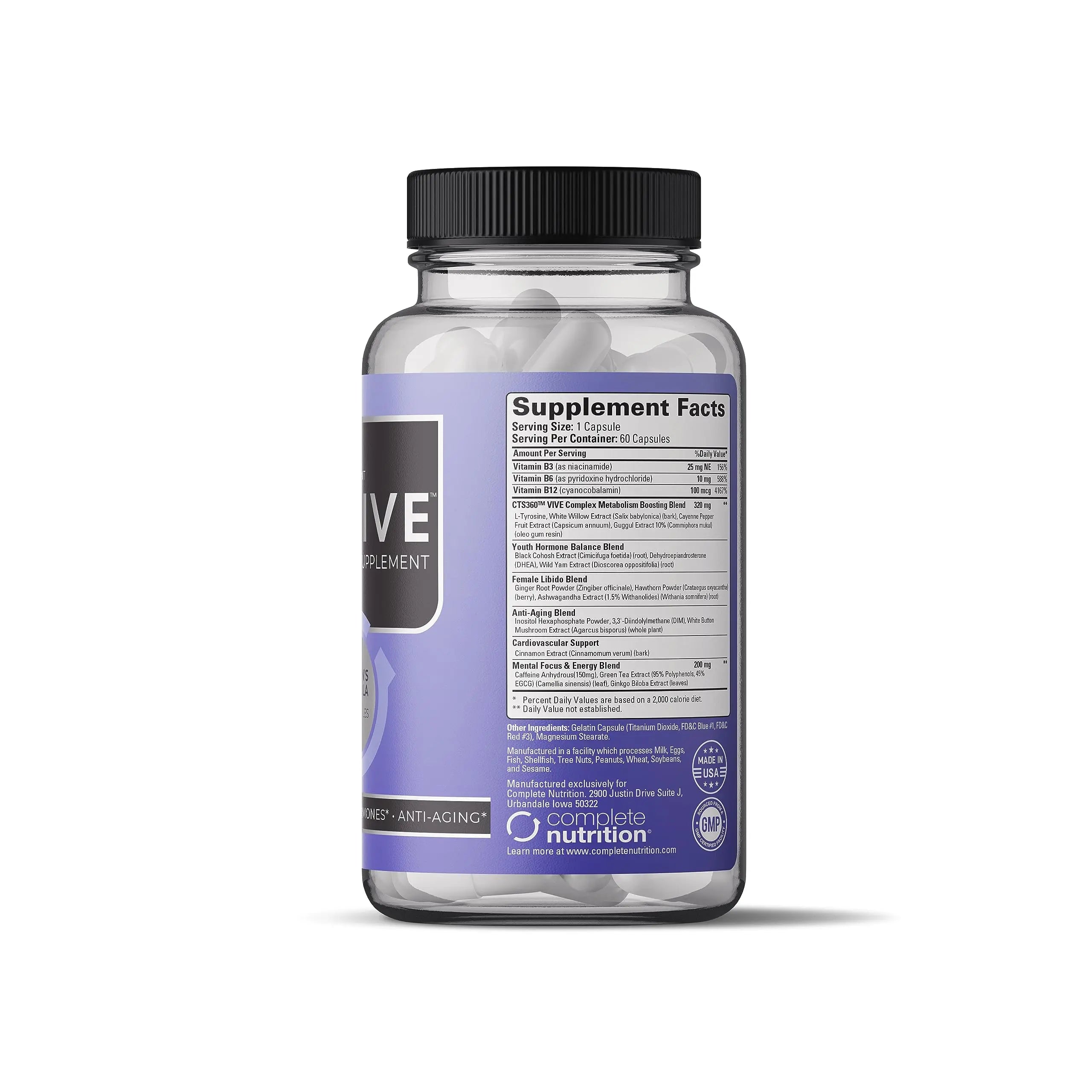 Complete Nutrition CTS360 Vive for Women Complete Nutritionnz supplements