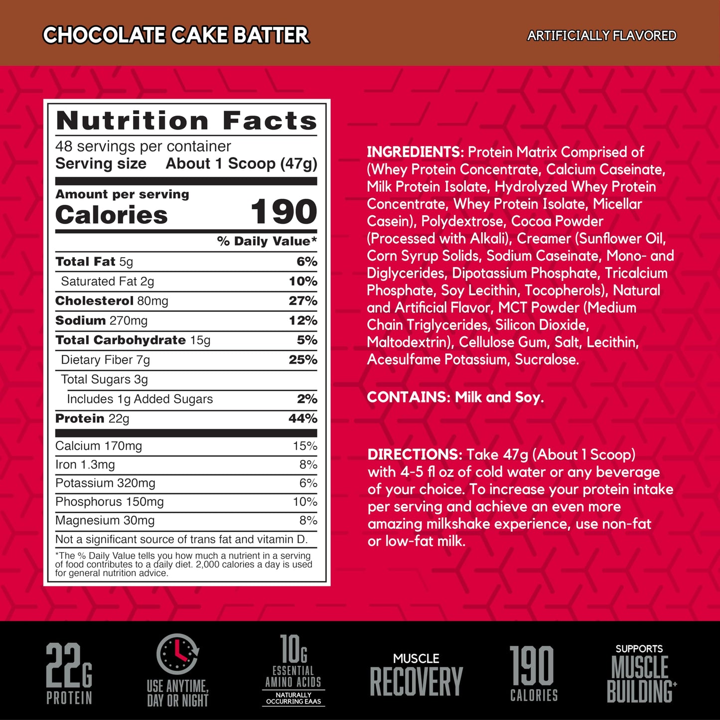 BSN SYNTHA-6 Whey Protein Powder with Micellar Casein, Milk Protein Isolate, Chocolate BSNUS supplements
