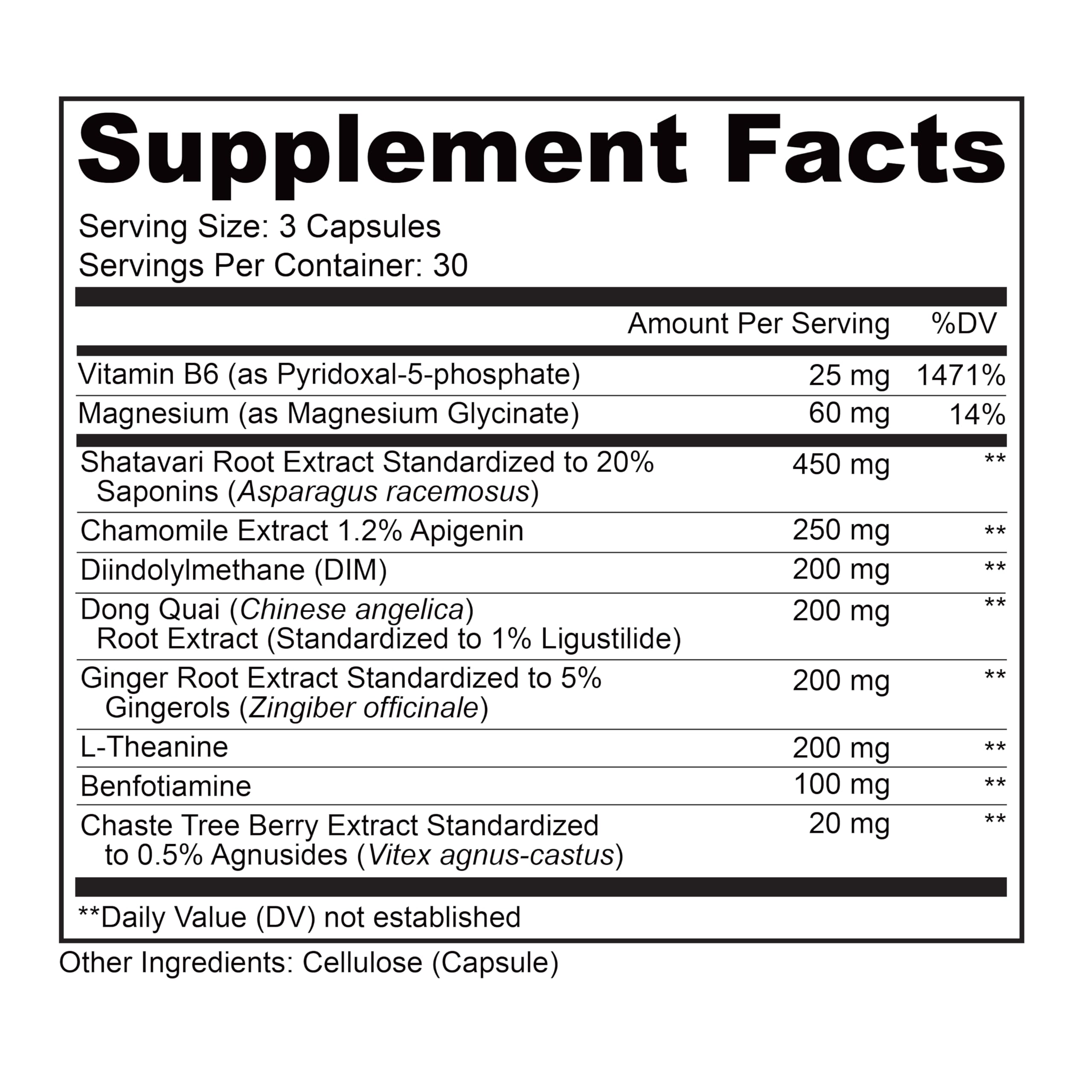 LIVELY VITAMIN CO. Get Even - Women's Hormonal Balance Blend - Helps Reduce Severity of Periods, PMS & Menopause - Eases Cramps & Bloating - Mood Regulation - Period Pain & Discomfort - 90 Count LIVELY VITAMIN COAu supplements