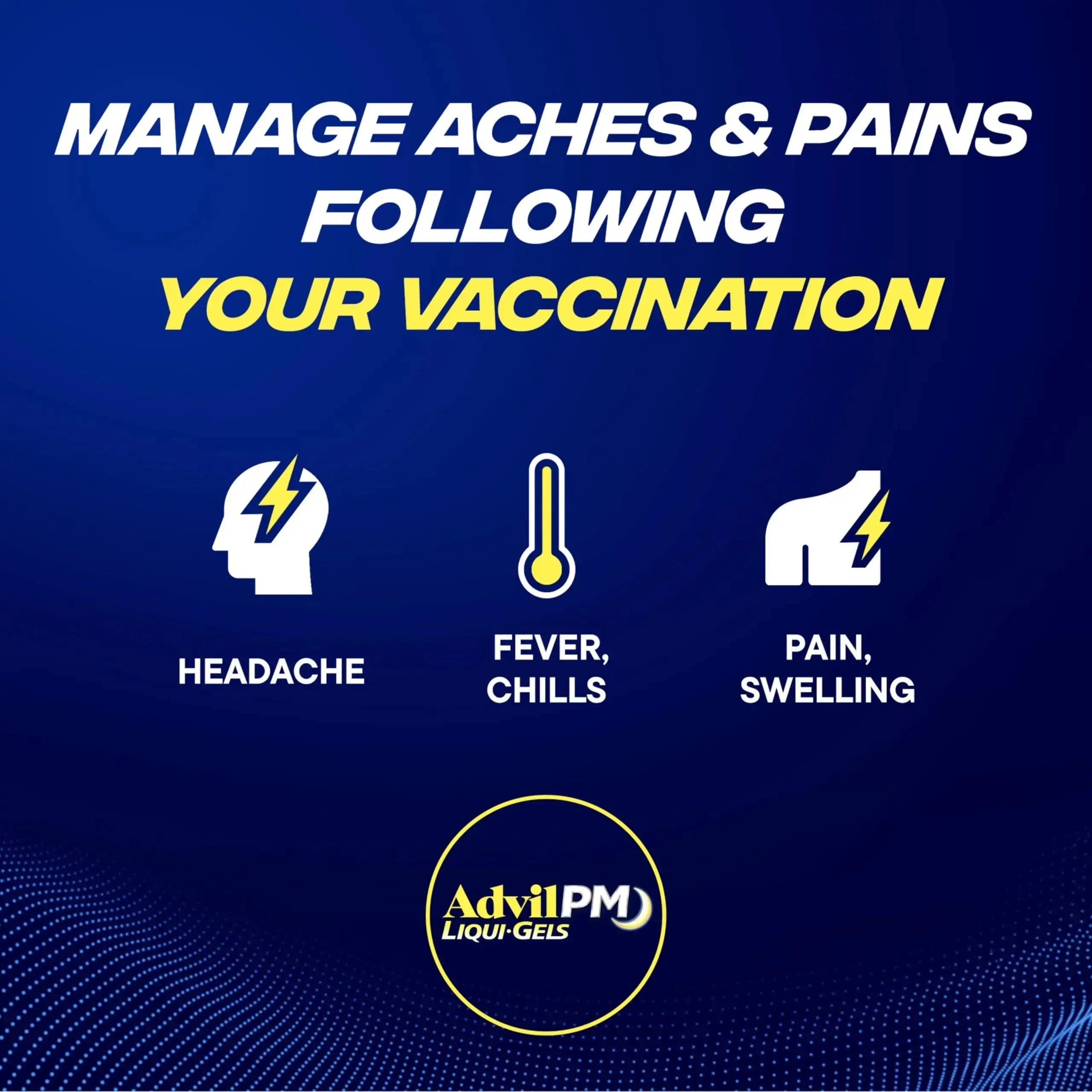 Advil PM Liqui-Gels Pain Reliever and Nighttime Sleep Aid, Pain Medicine with Ibuprofen for Pain Relief and Diphenhydramine HCL for a Sleep Aid - 2x80 Liquid Filled Capsules AdvilAu supplements