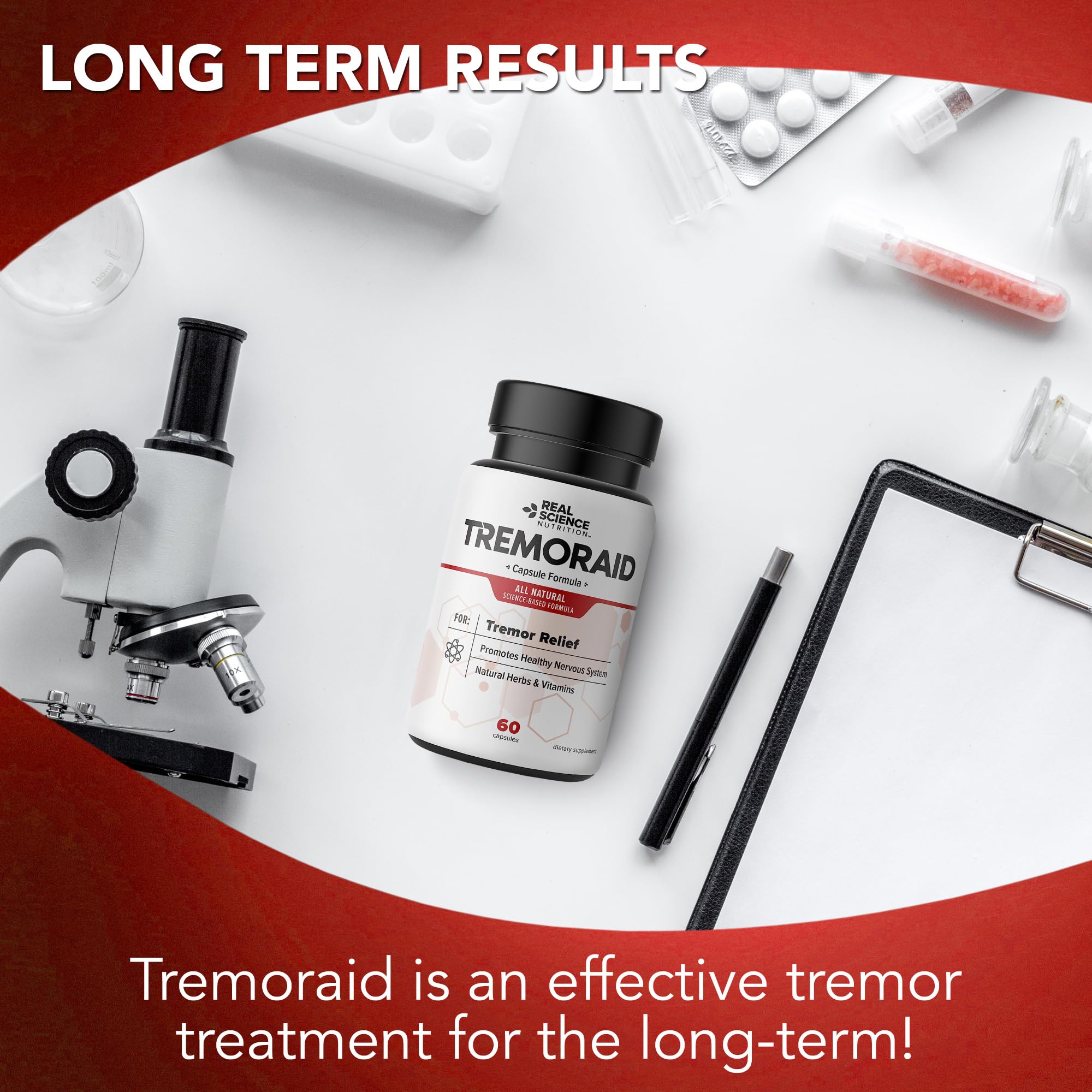Tremoraid Essential Tremor Relief Supplements (60 Caps)* (3 Bottles) TremoraidAu supplements