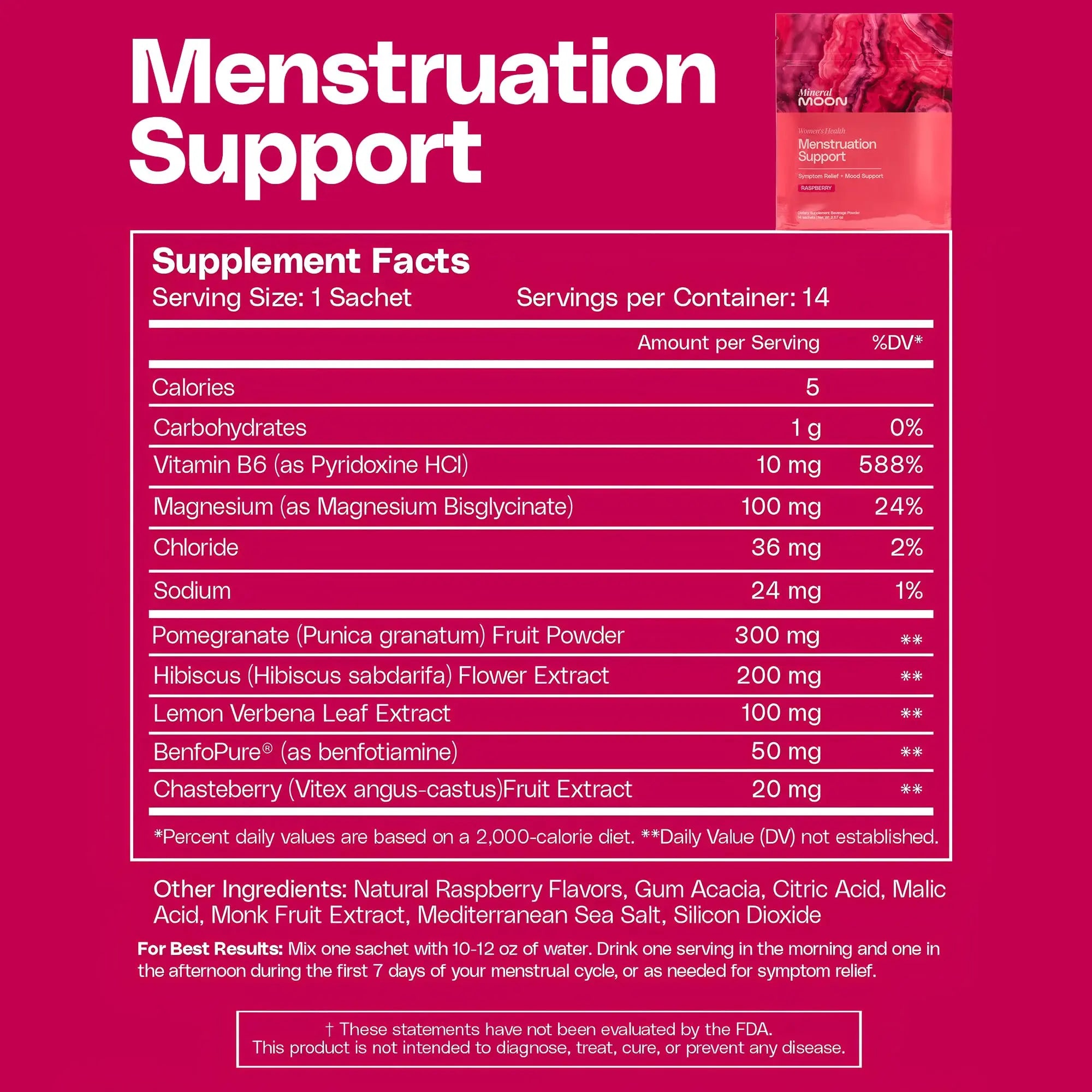 Mineral Moon Hormonal Support Bundle - Menstrual Supplement + Cycle Support - Aid Ovulation, Hormonal Balance & PMS Support - Reduce Period Cramps & Fatigue - Antioxidant Ovarian Support Vitamins Mineral Moonnz supplements