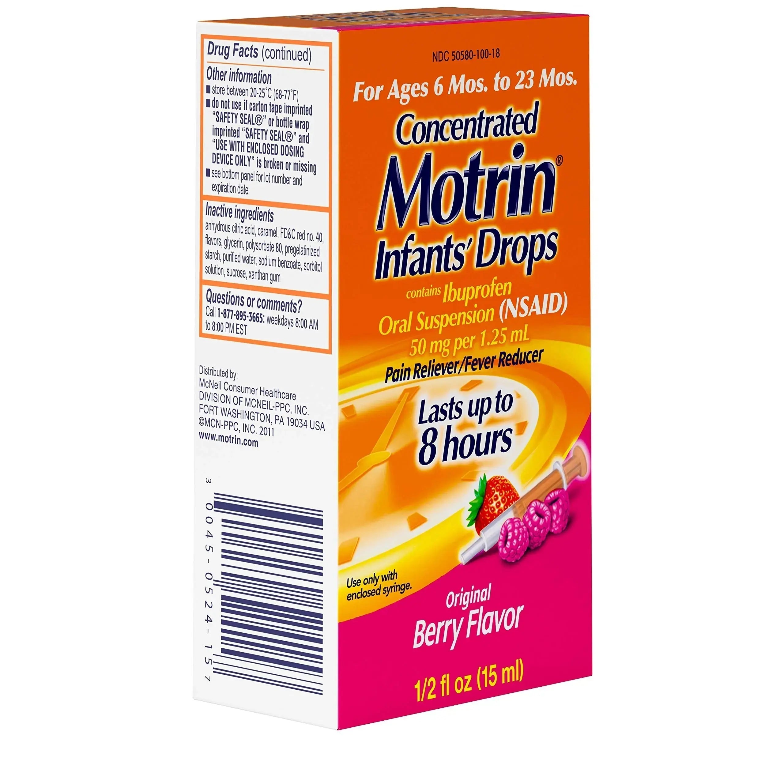 Concentrated Motrin Aspirin, 0.5 Fluid Ounce MotrinAu supplements