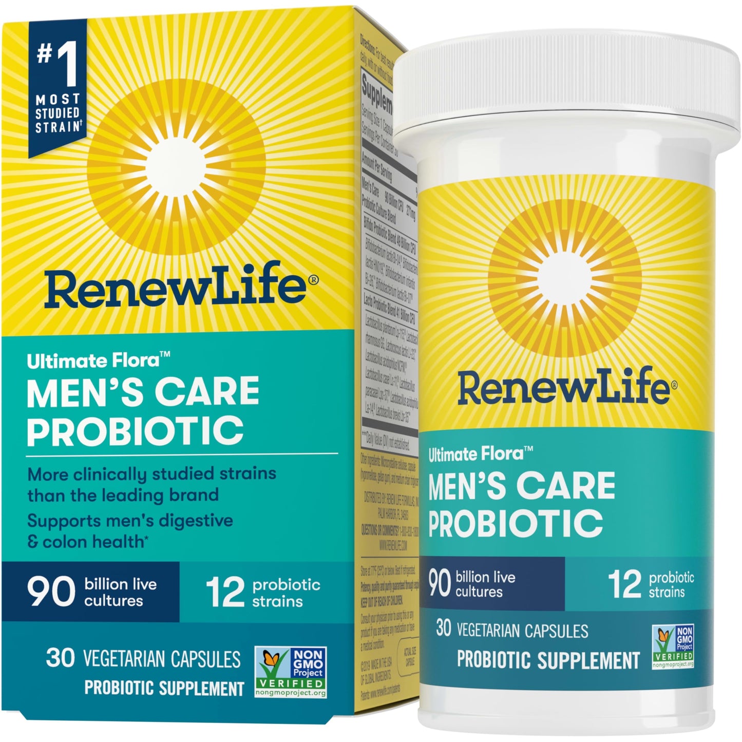 Renew Life Women's Probiotic Capsules, 50 Billion CFU Guaranteed, Supports Vaginal Renew LifeUS supplements