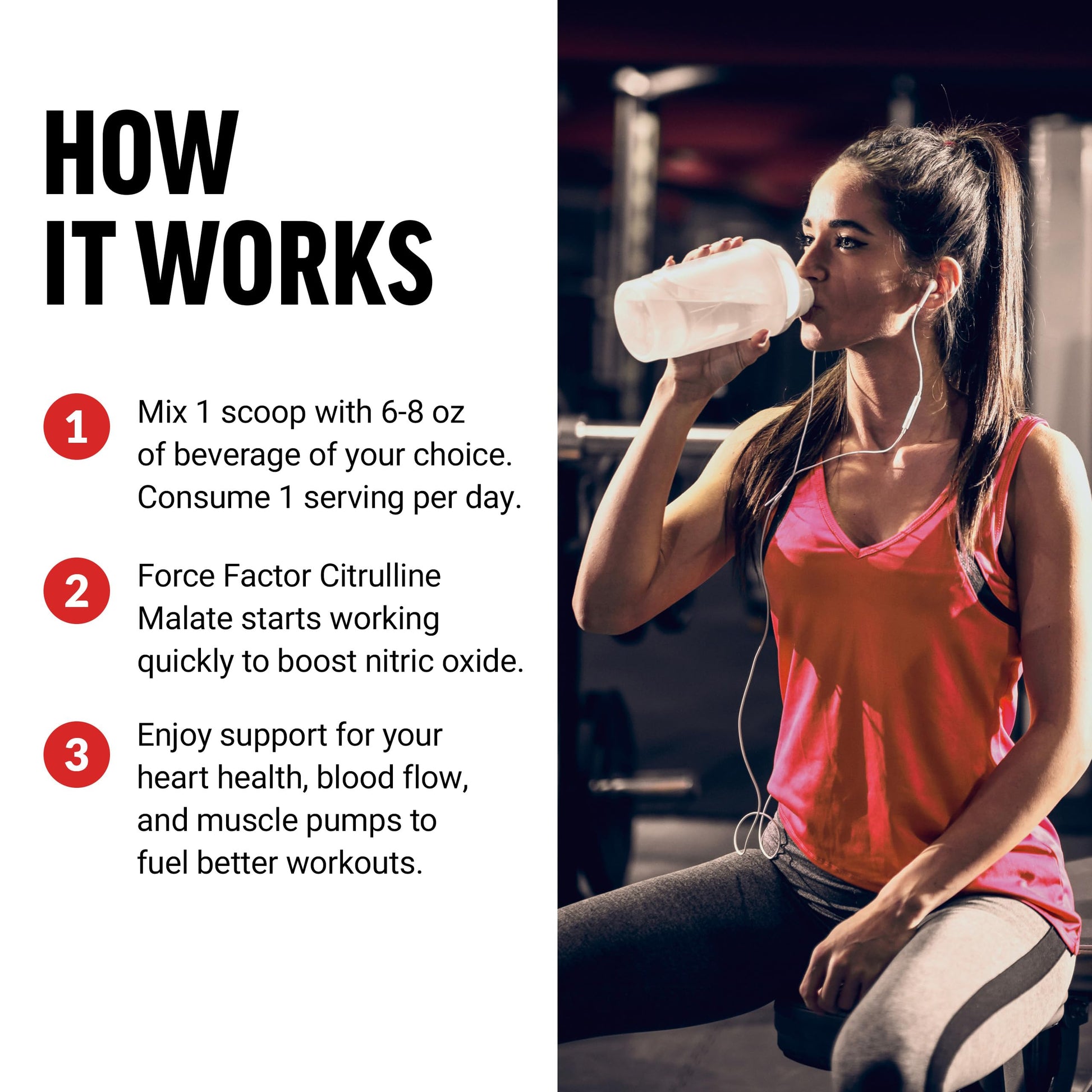 FORCE FACTOR Citrulline Malate 2:1, L Citrulline Supplement for Men to Boost Nitric Oxide Force FactorAu supplements