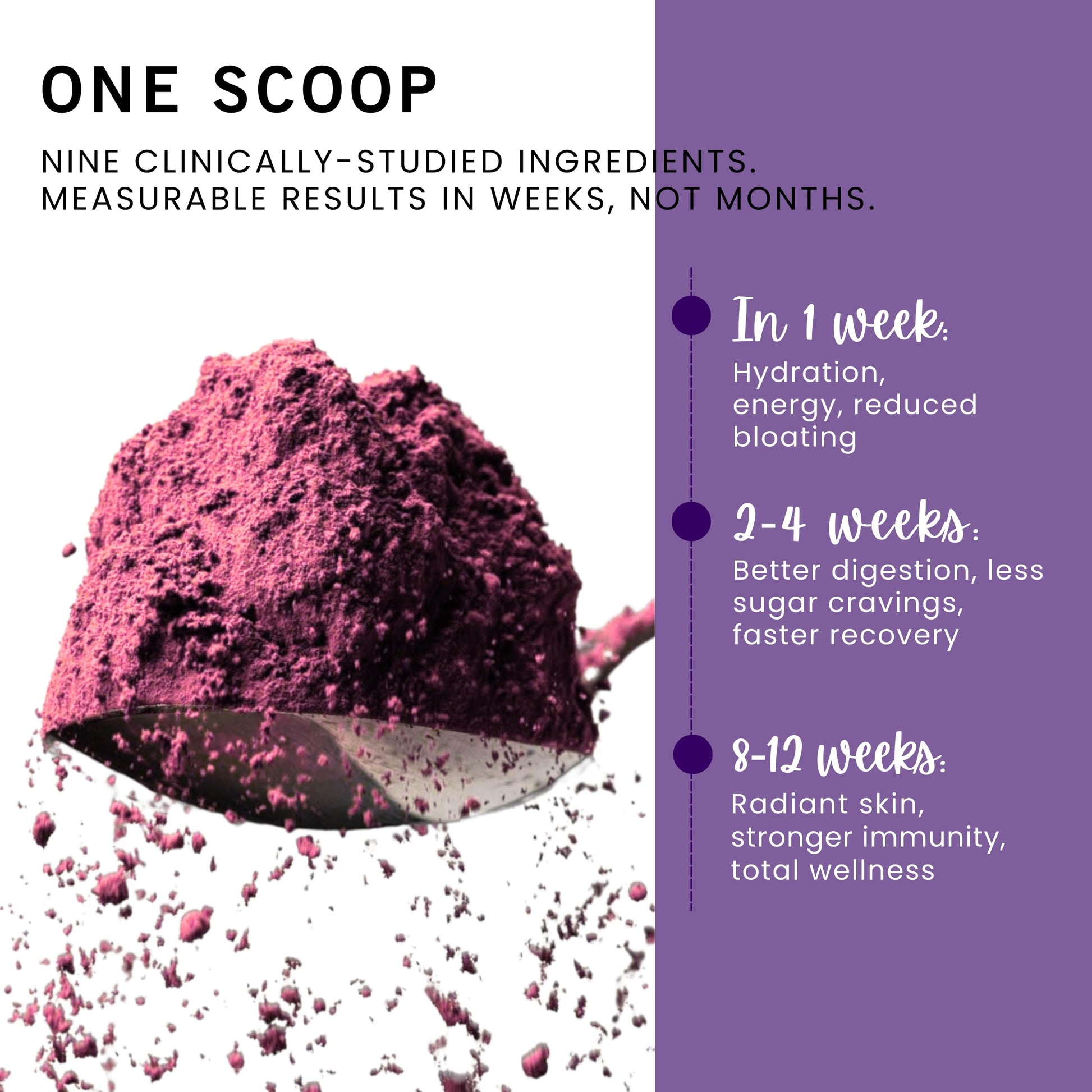 Leverage Mixed Berries Anti–Aging Supplement & Longevity Mix - Daily Wellness Multivitamin Powder with Hyaluronic Acid, L-Glycine & Magnesium for Skin, Energy, Cognitive Function & Joint–30 Servings LeverageAu supplements