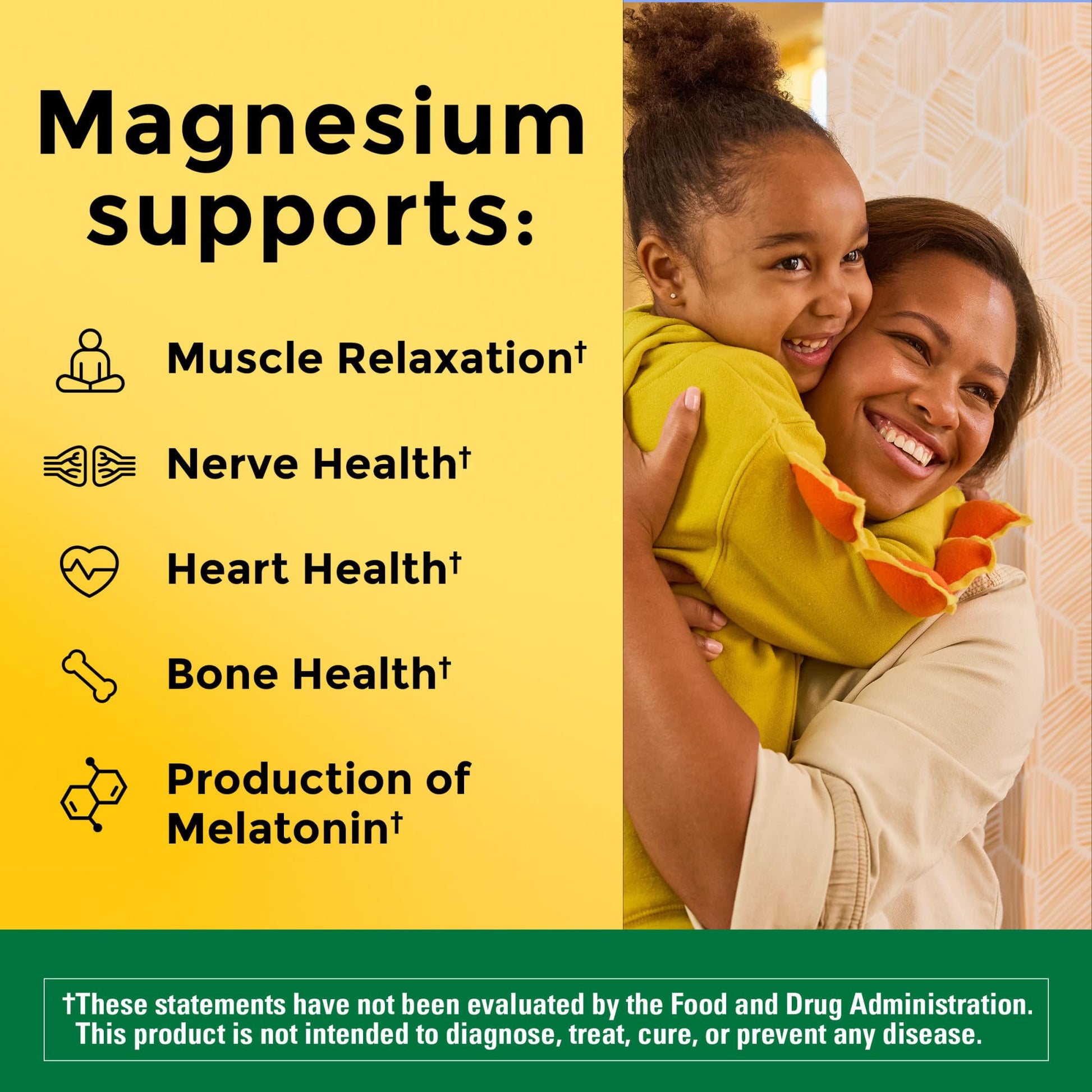 Nature Made Magnesium Oxide 250 mg, Magnesium Supplements for Men and Women, Support for Muscle, Heart, Bone and Nerve Health, 100 Tablets, 100 Day Supply Nature MadeAu supplements