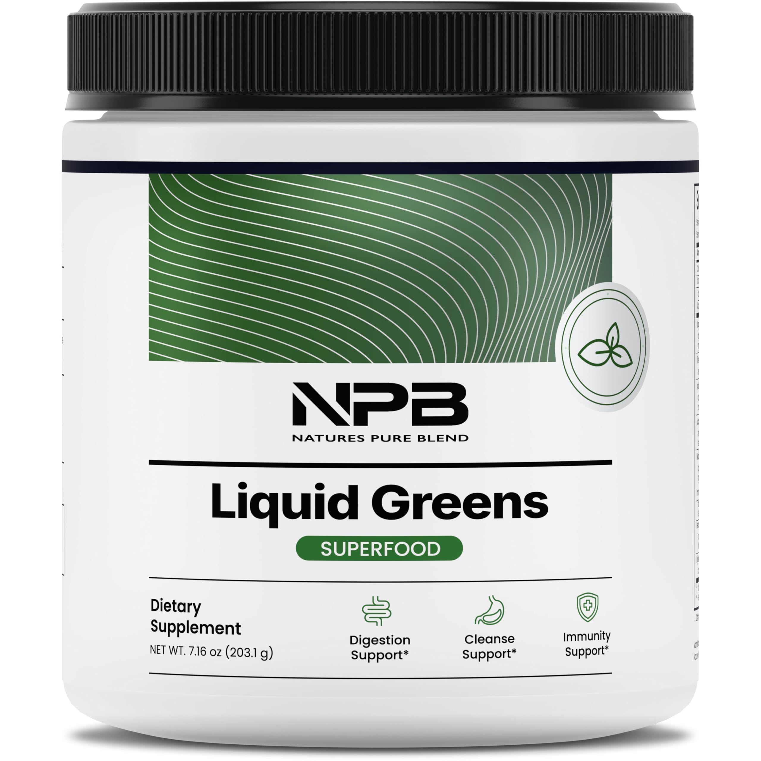 Nature's Pure Blend Super Greens Powder – Organic Greens Superfood Powder Supplements for Green Juice & Smoothie – Probiotic - Drink Mix for Energy Wellness and Digestion (Matcha Flavor, 30 Servings) Nature's Pure BlendAu supplements