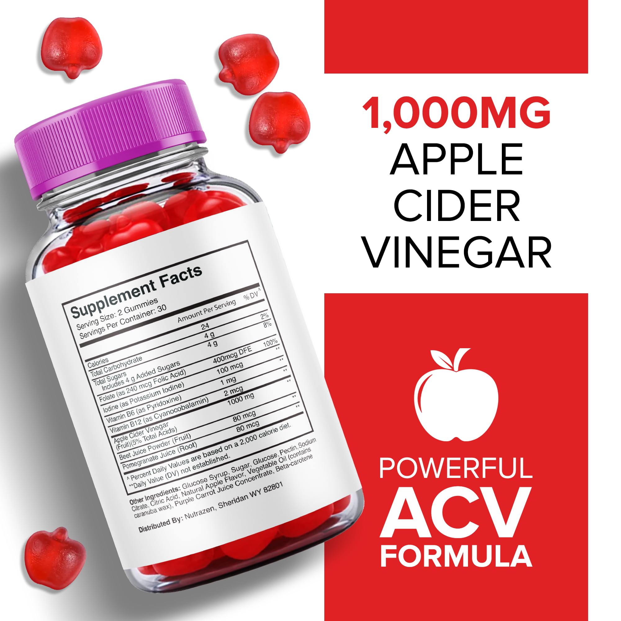 (5 Pack) Nutrizen Keto Acv Gummies - Official Formula - Nutrizen Keto + Acv Gummies HealthlyAu supplements