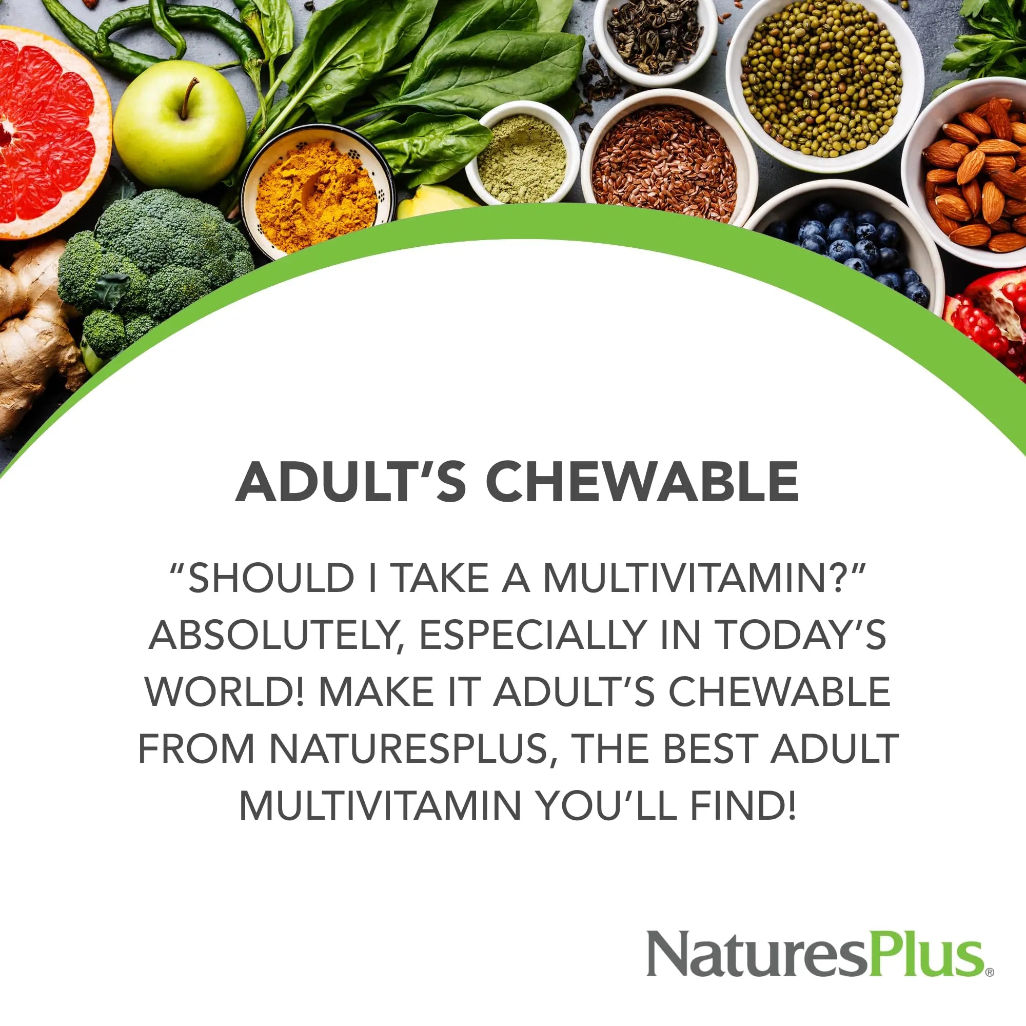 Natures Plus Adult's Chewable Multivitamin - 90 Vegetarian Tablets - Pineapple Flavor - Natural Whole Foods Supplement for Overall Health, Energy NaturesPlusAu supplements