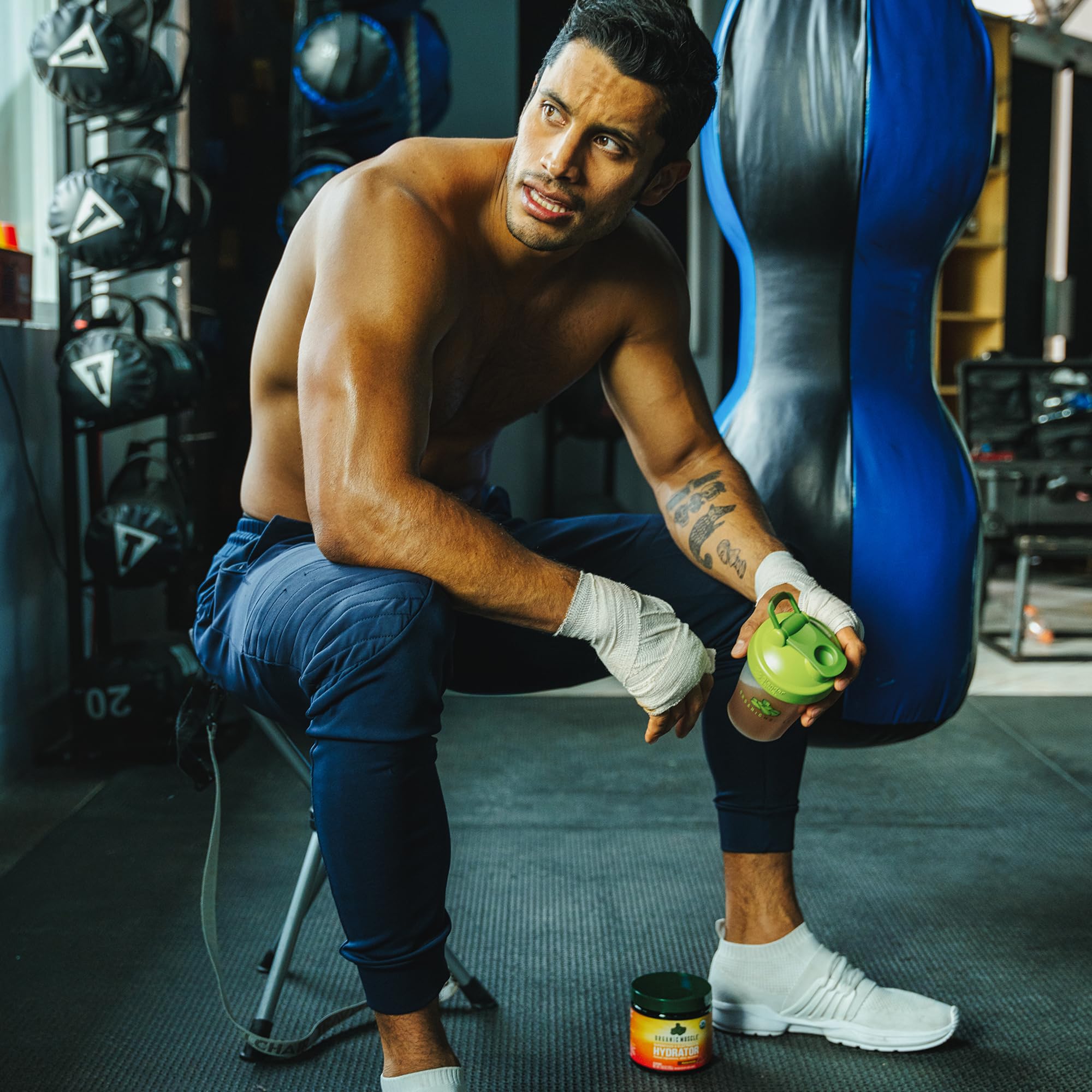 Organic Muscle Hydrator | Natural Electrolyte Powder for Peak Performance & Recovery - Watermelon Flavor, 20 Servings Organic MuscleAu supplements
