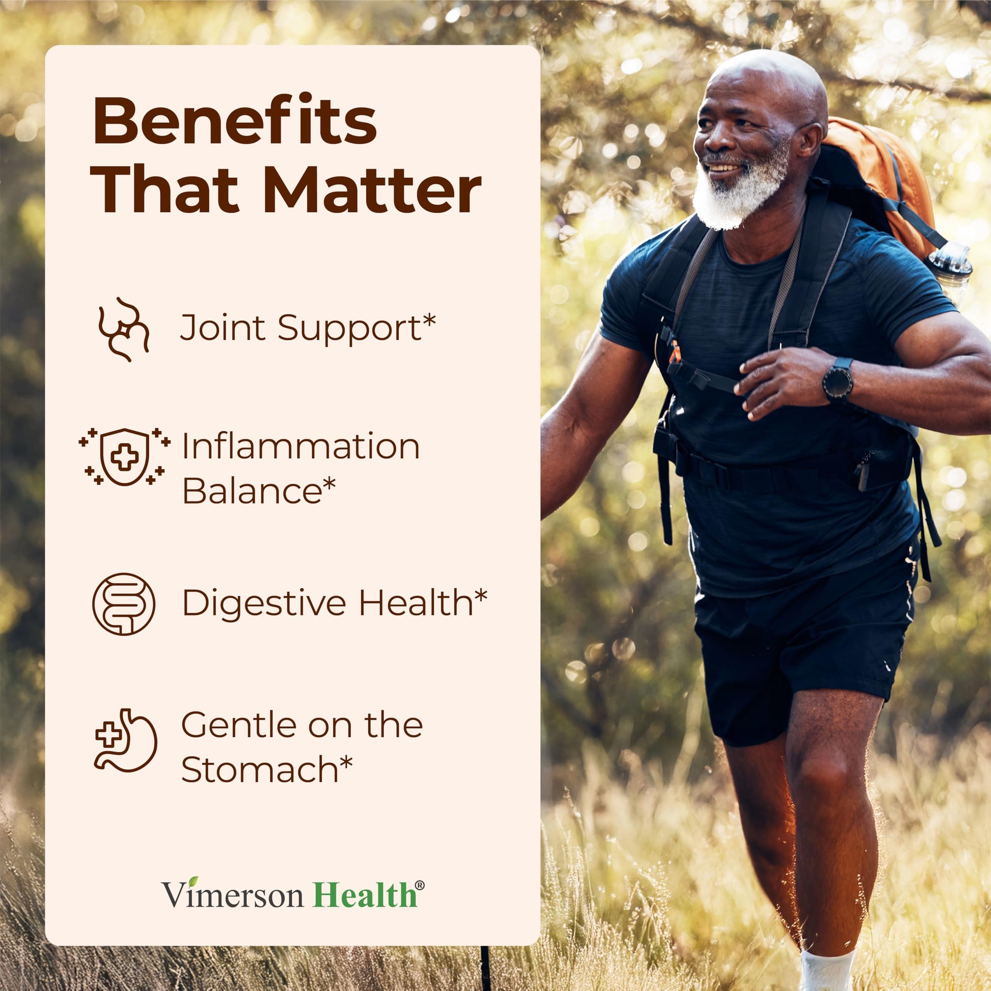 Turmeric Supplement w/Boswellia Serrata – Daily Support for Joint Health & Comfort – Organic Turmeric Curcumin Powder, Bioperine for Enhanced Absorption & Ginger Root – 60 Boswellia Extract Capsules Vimerson HealthAu supplements