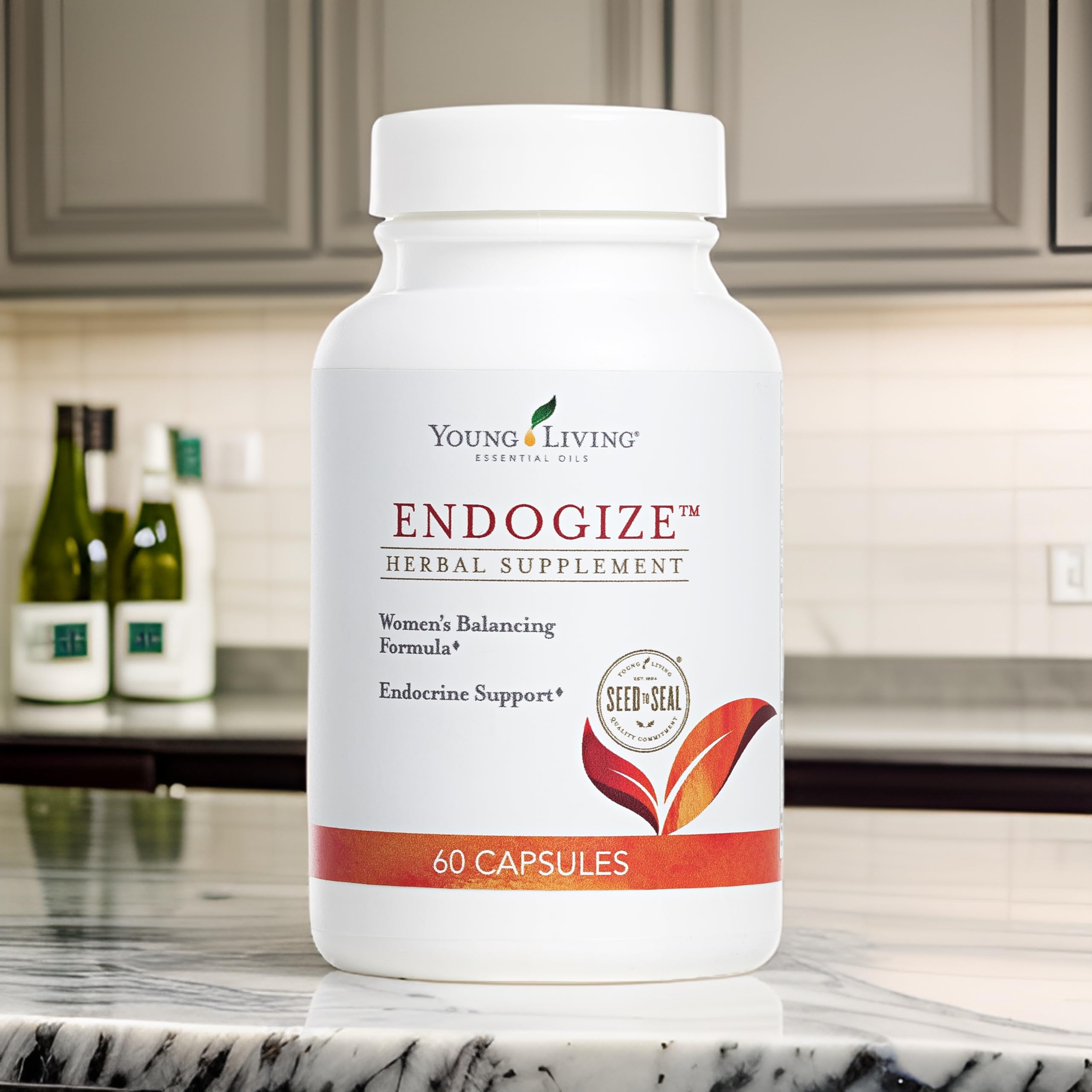 Young Living - EndoGize 60 Capsules | Hormonal Health & Endocrine System Support with Essential Oils | Daily Herbal Supplement for Women's Wellness & Balancing Formula Young LivingAu supplements