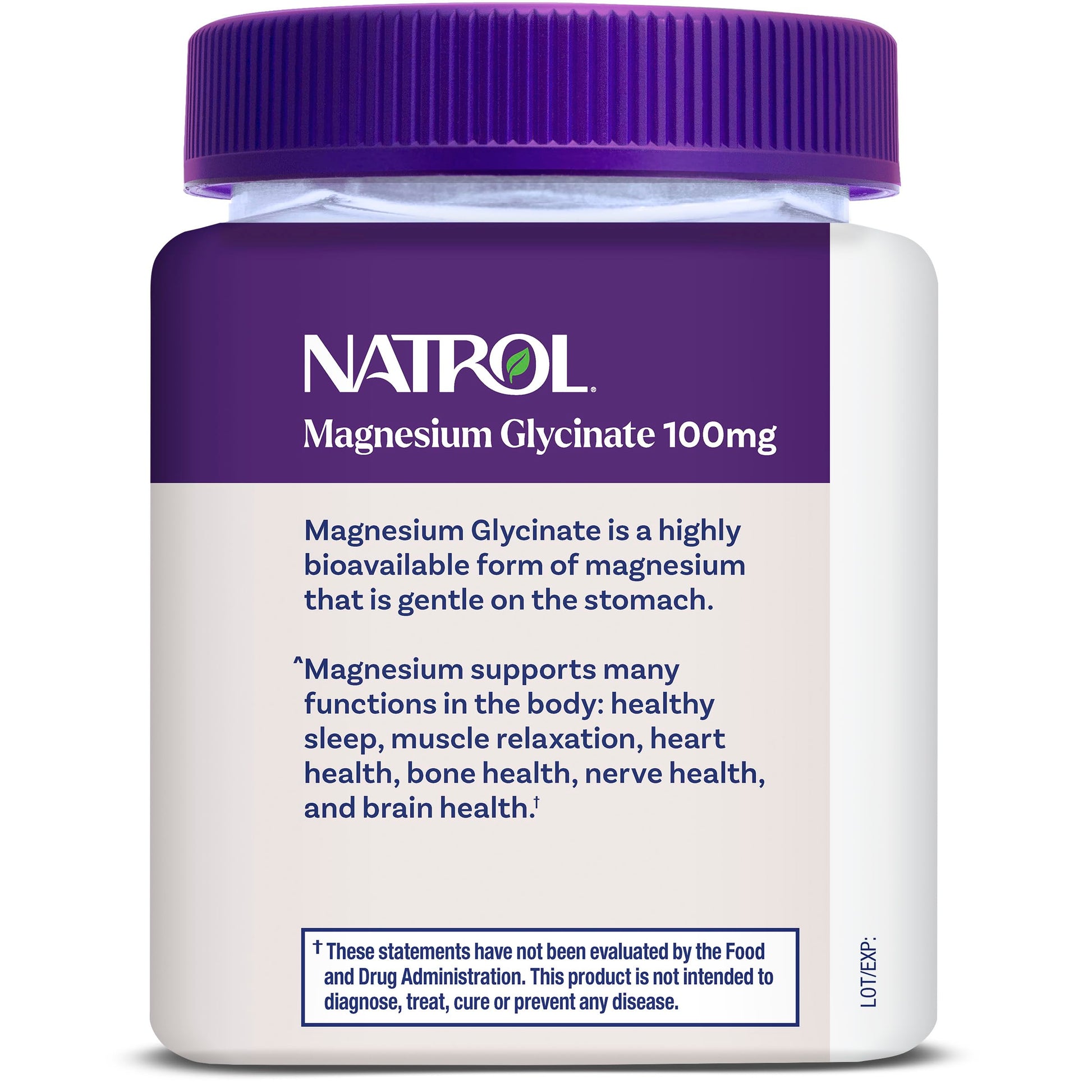 Natrol Magnesium Glycinate Supplements 100mg, Cherry Lemon Soft Chews for Healthy Sleep and Body, Magnesium Glycinate 100mg, Up to a 30 Day Supply NatrolAu supplements