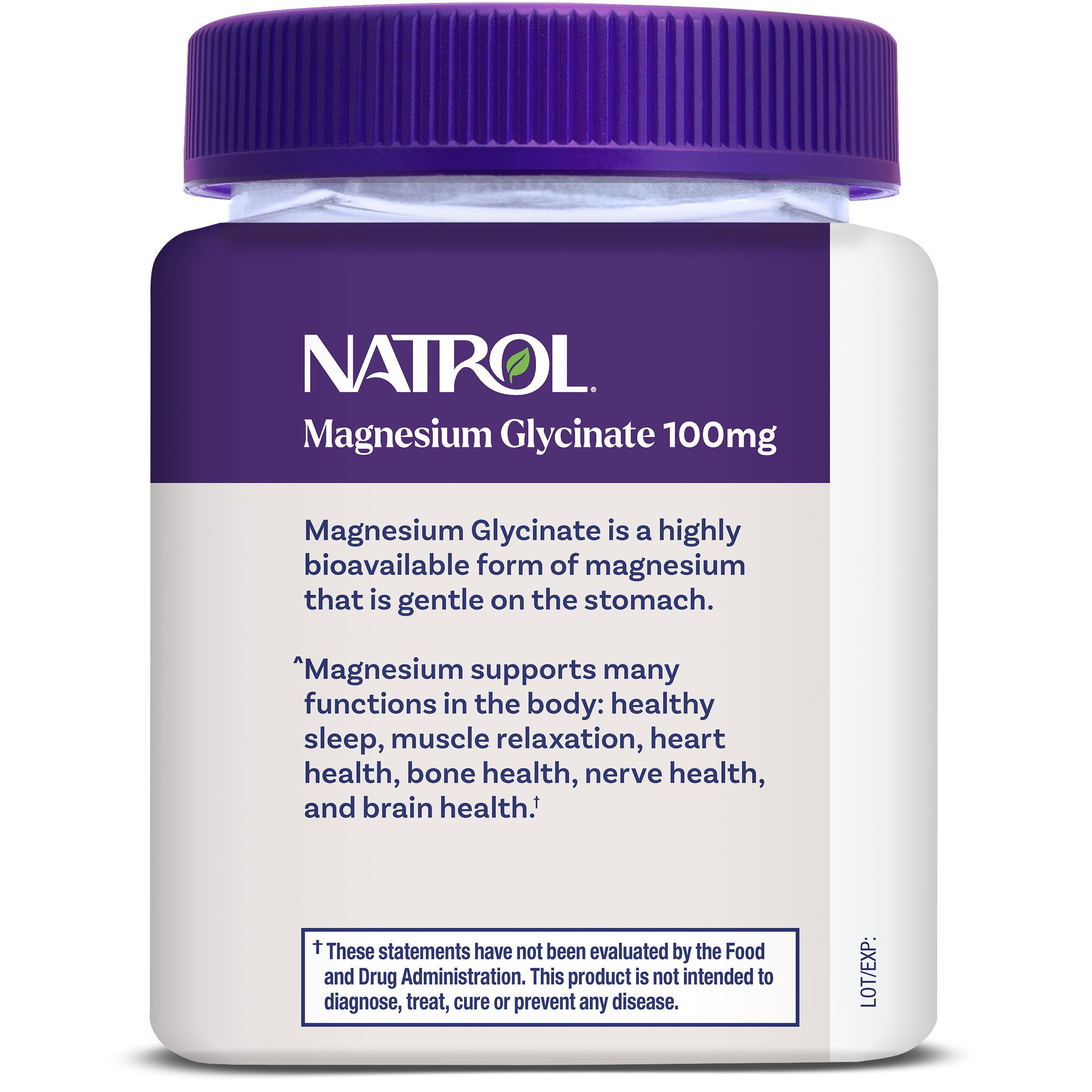 Natrol Magnesium Glycinate Supplements 100mg, Cherry Lemon Soft Chews for Healthy Sleep and Body, Magnesium Glycinate 100mg, Up to a 30 Day Supply NatrolAu supplements