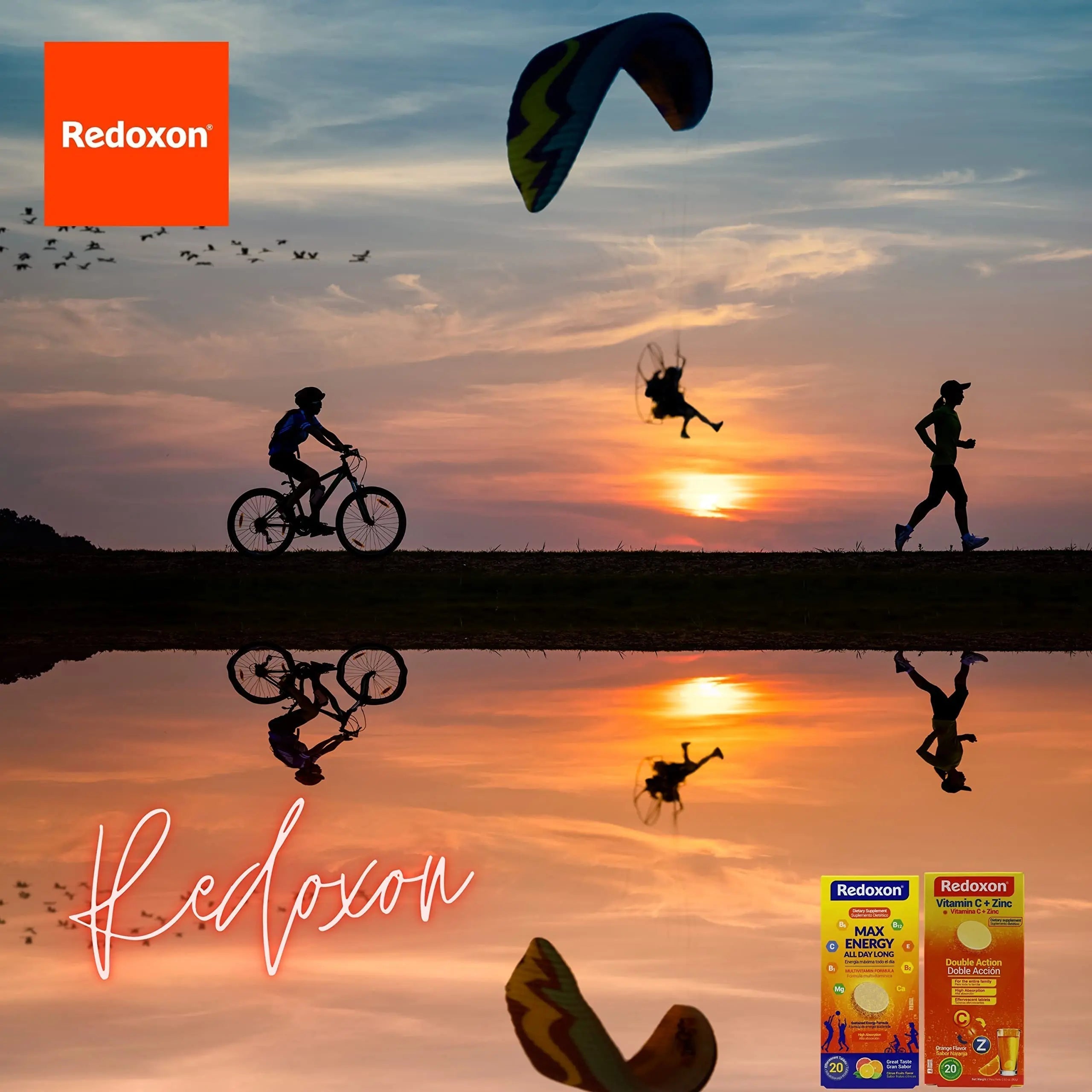 Redoxon Max Energy, Helps Support Inmune System, Citrus Flavor, 20 Effervescent Tablets, 2.82 Oz, Box RedoxonAu supplements