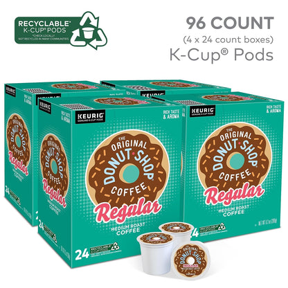 The Original Donut Shop Regular Keurig Single-Serve K-Cup Pods, Medium Roast Coffee The Original Donut ShopUS supplements