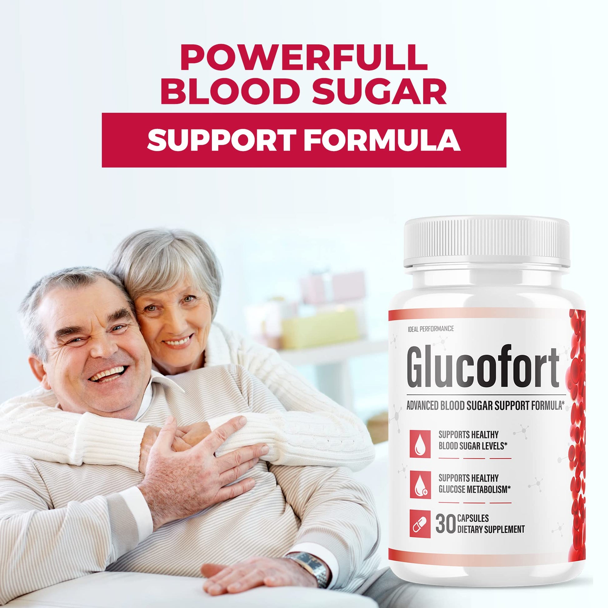IDEAL PERFORMANCE (Official) Glucofort Supplement Support Formula (3 Pack) IDEAL PERFORMANCEAu supplements