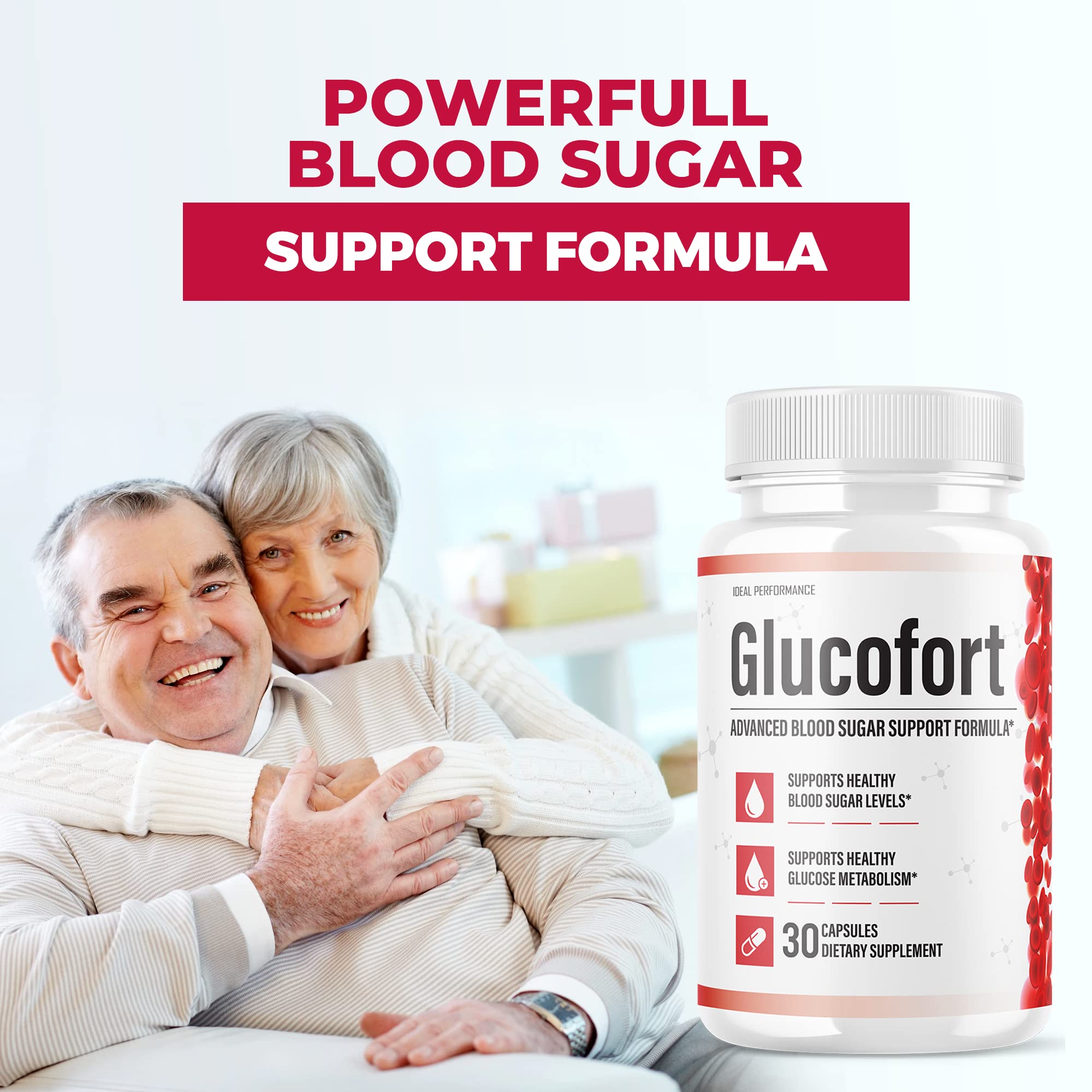 IDEAL PERFORMANCE (Official) Glucofort Supplement Support Formula (3 Pack) IDEAL PERFORMANCEAu supplements