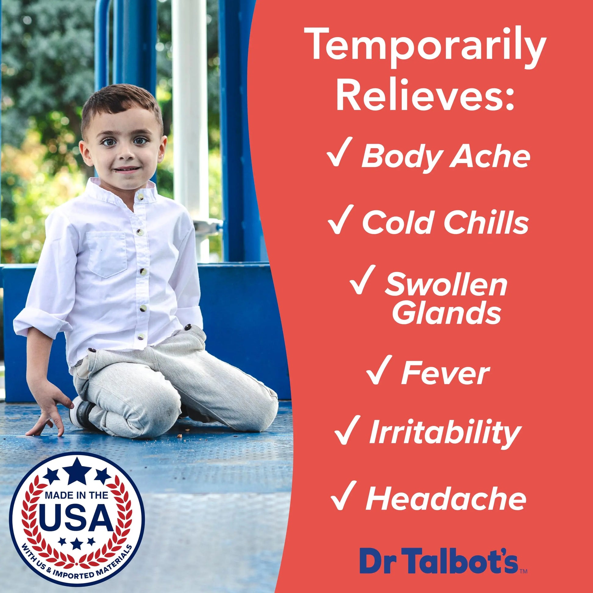 Dr. Talbot's Infant Pain and Fever Relief Liquid Medicine - 4 fl oz - 6+ Months - Grape Juice Flavor - No Alcohol, Dyes, or Parabens - Baby Essentials Dr. Talbot'sAu supplements