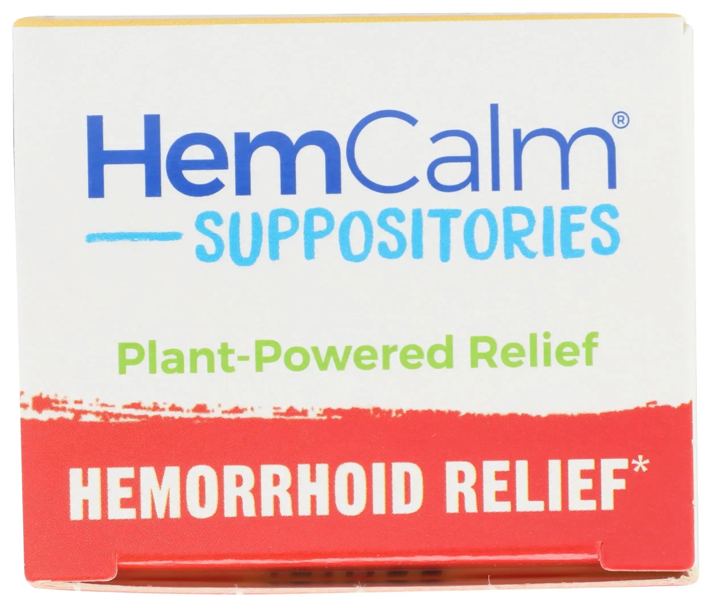 Boiron HemCalm Suppositories for Hemorrhoid Relief of Pain, Itching, Swelling or Discomfort - 10 Count BoironAu supplements