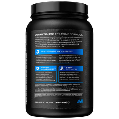 MuscleTech CellTech Creatine Monohydrate Powder, Post Workout Recovery Drink MuscletechUS supplements