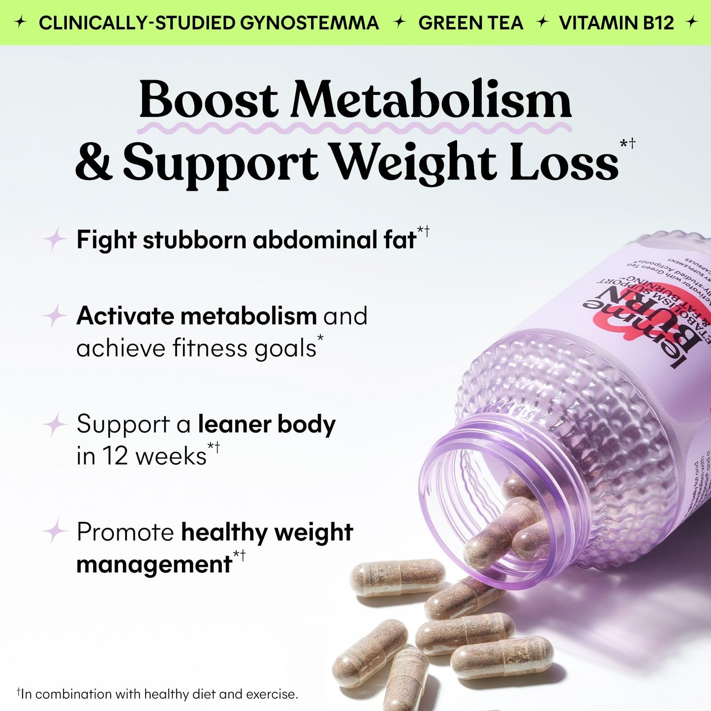 Lemme Debloat and Burn - Metabolism, Bloat Support, Gut Health & Weight Management LemmeUS supplements