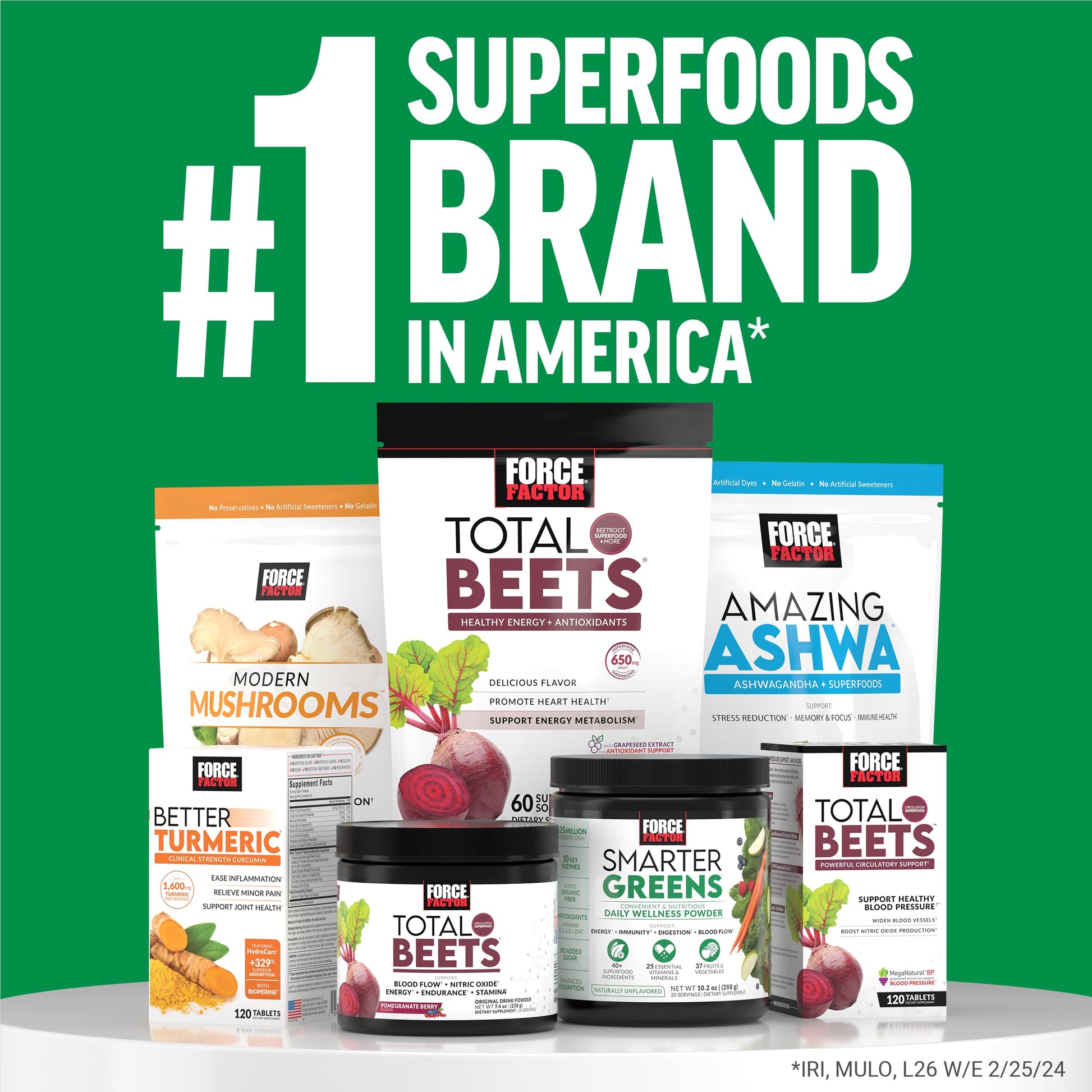 Force Factor Smarter Greens Superfoods Powder, 2-Pack, Supports Digestion and Bloating, Immunity, and Energy, Greens Powder with Probiotics, Digestive Enzymes, Antioxidants, and Fiber, 60 Servings Force FactorAu supplements