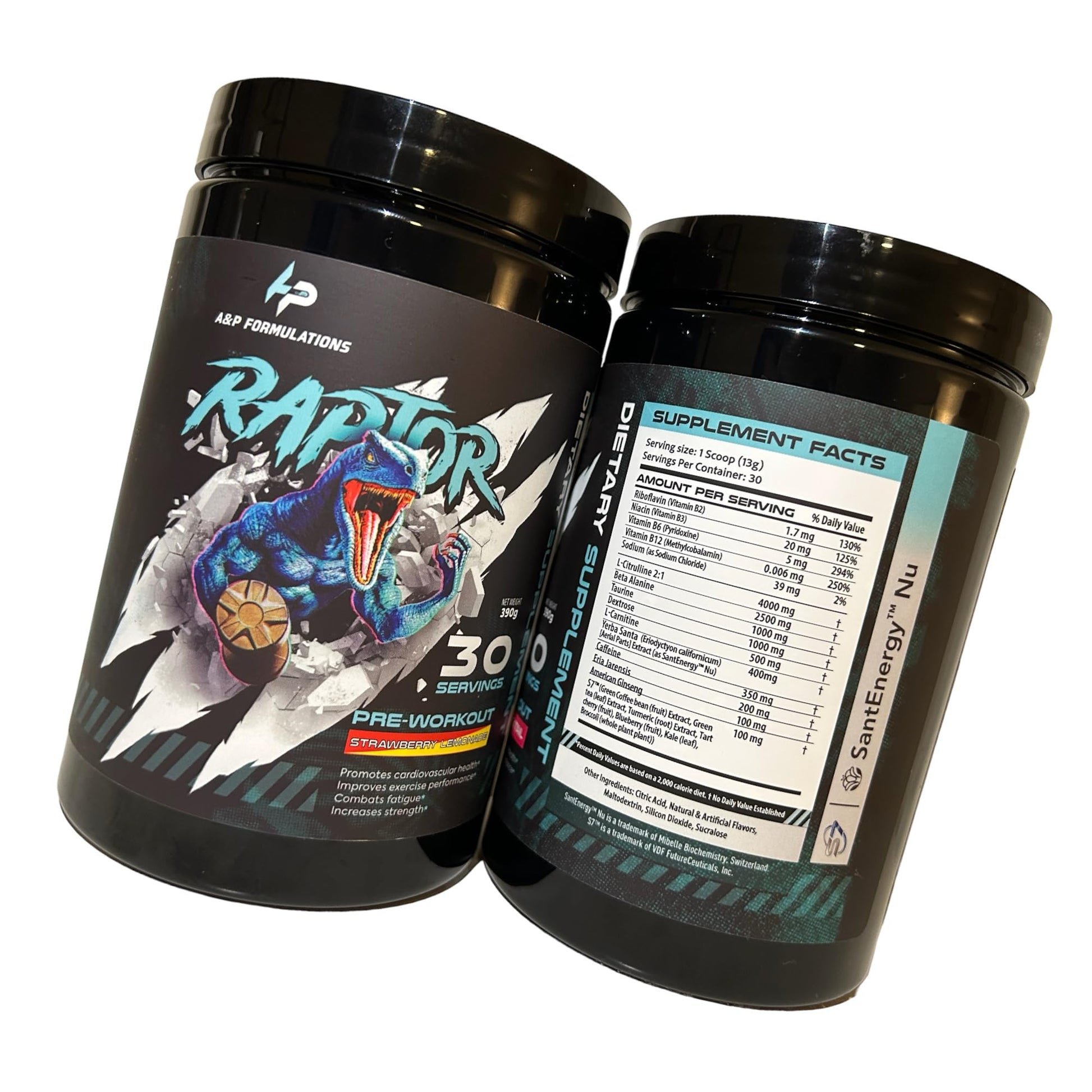 A&P Formulations Raptor Pre-Workout (Strawberry Lemonade) A&P FormulationsAu supplements