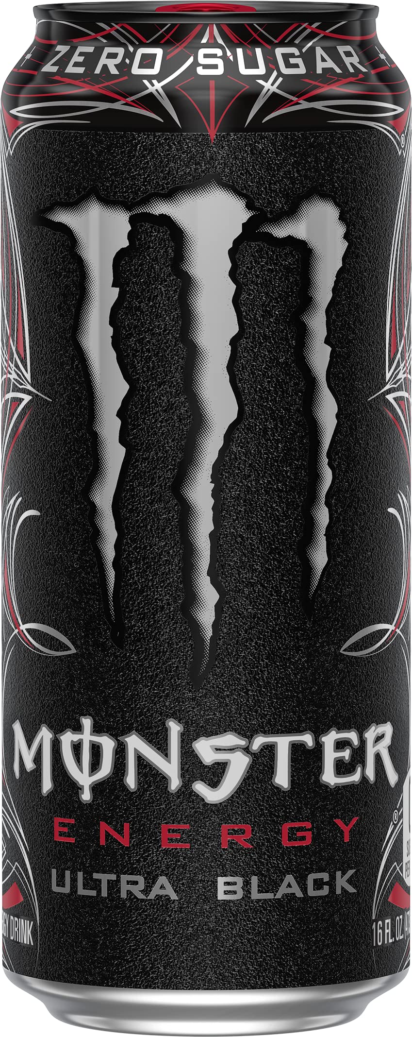 Monster Energy Ultra Black, Sugar Free Energy Drink, 16 Ounce (Pack of 15) Monster EnergyUS supplements
