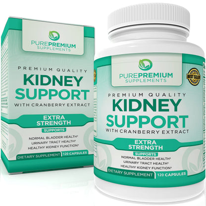 PurePremium Kidney Support Supplement for Men and Women - with Cranberry Extract PurePremium SupplementsUS supplements