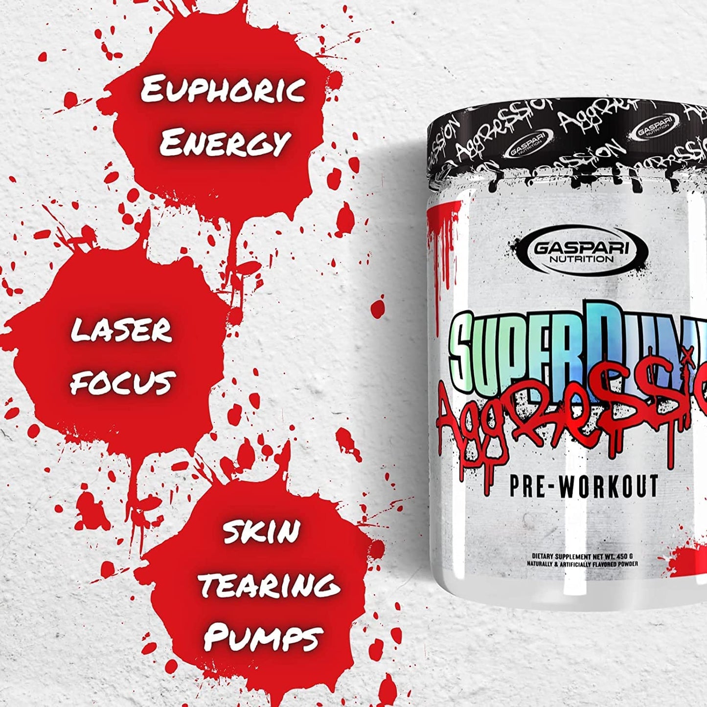 Gaspari Nutrition SuperPump Aggression Pre-Workout: Energy, Focus, Endurance and Recovery Gaspari NutritionUS supplements
