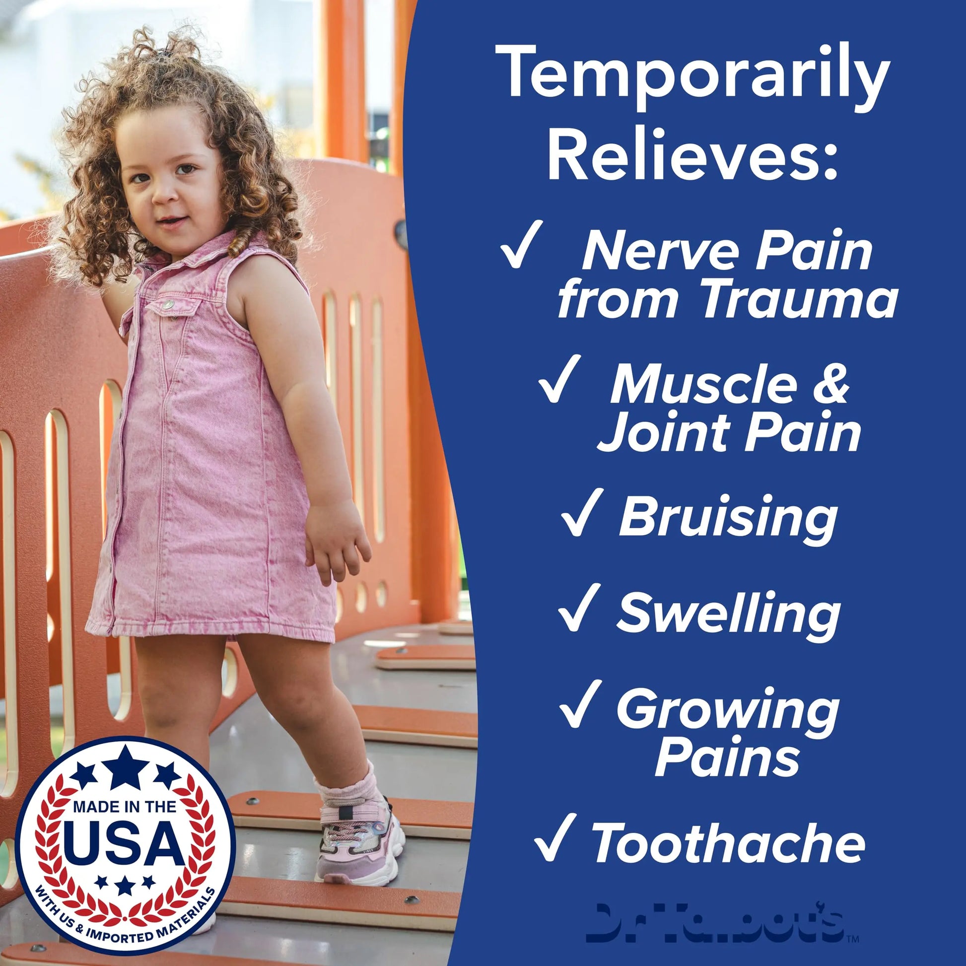 Dr. Talbot's Pain + Inflammation Relief Liquid Medicine for Children, Includes Dosage Cup, Grape Juice Flavor, 4 Fl Oz (Packaging May Vary) Dr. Talbot'sAu supplements