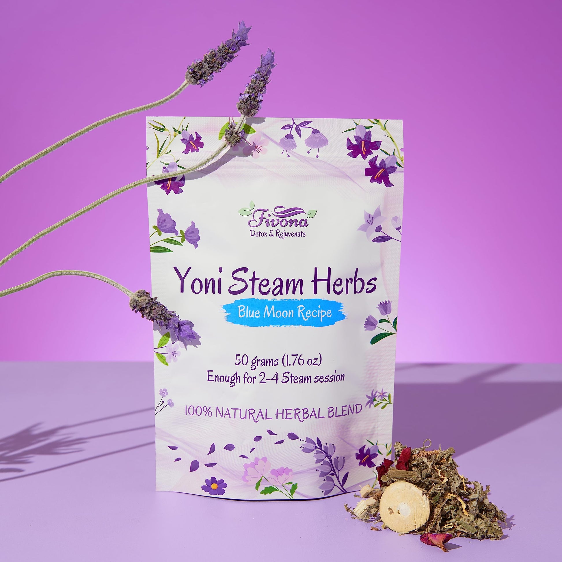 FIVONA Yoni Steaming Herbs - For Feminine Use And Rituals - V-Detox, Cleanse, Wash, Odor Control FIVONAAu supplements