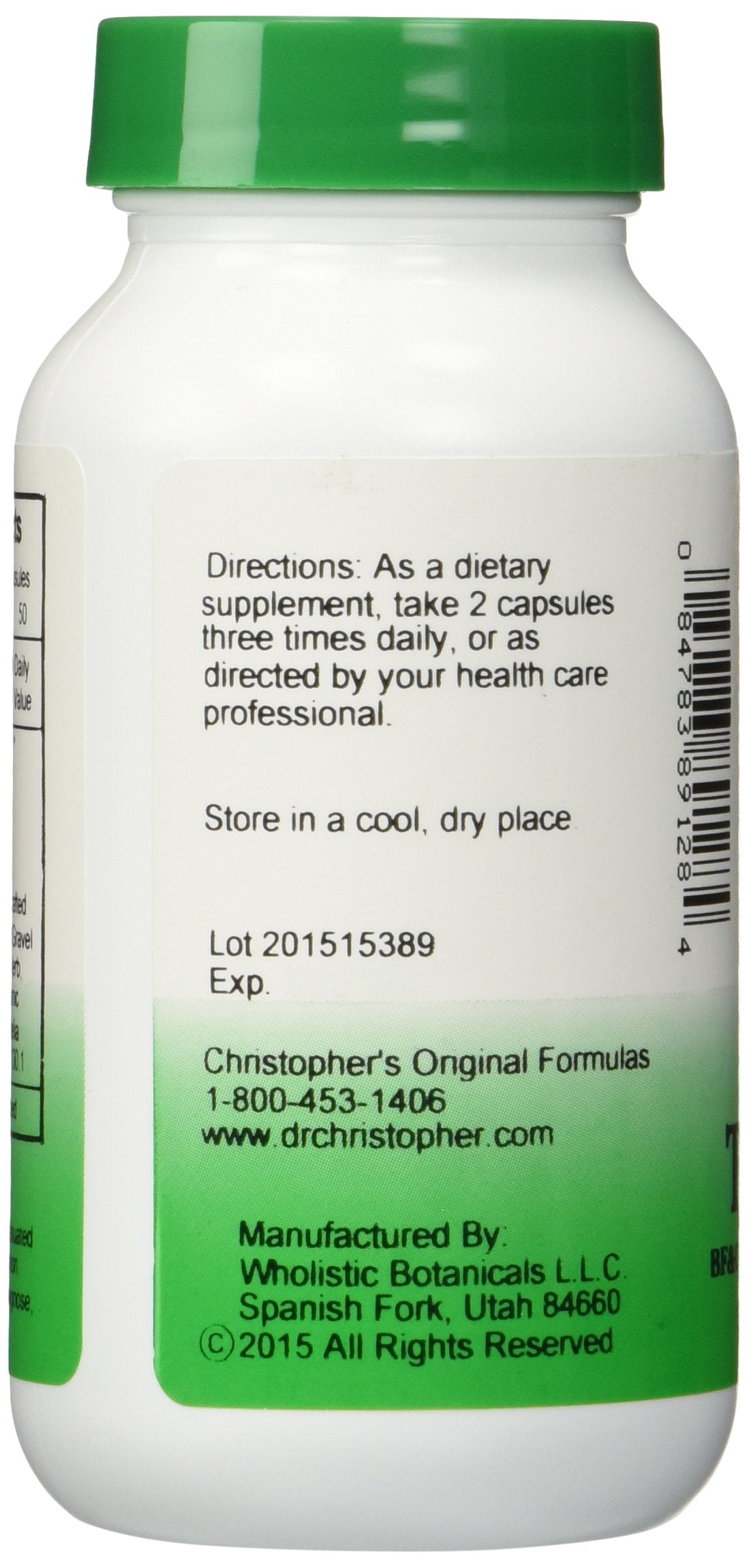 Christopher's Original Formulas Complete Tissue & Bone Formula – 100 VCaps | Herbal Support for Bones & Connective Tissue - Pack of 2 Christopher's Original FormulasAu supplements