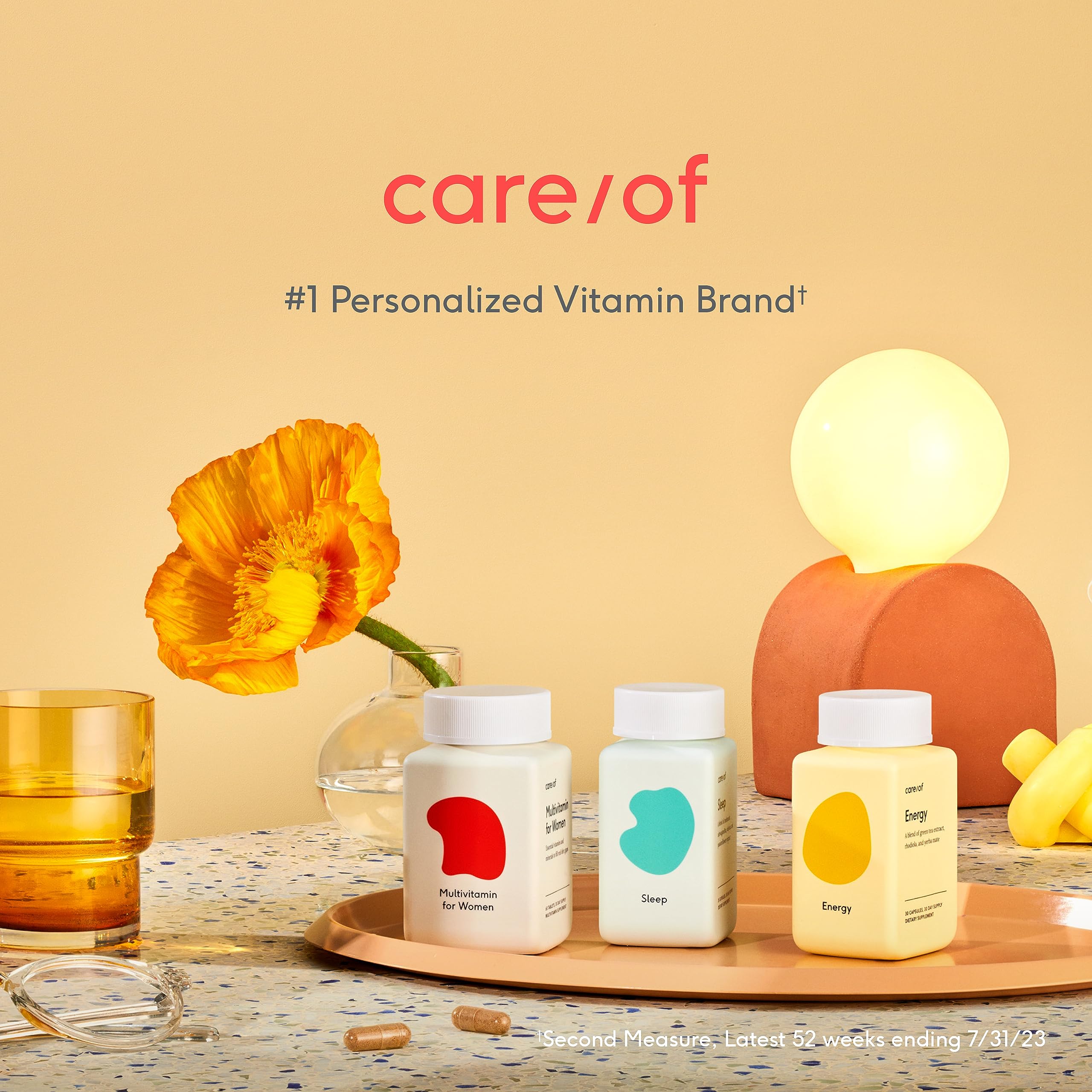 Care/of Natural Energy Supplements for Fatigue Vitamins for Energy and Tiredness for Women & Men, Energy Vitamins for Women for Healthy Energy, Energy Supplements for Women – 30 Energy Pills Care/ofAu supplements